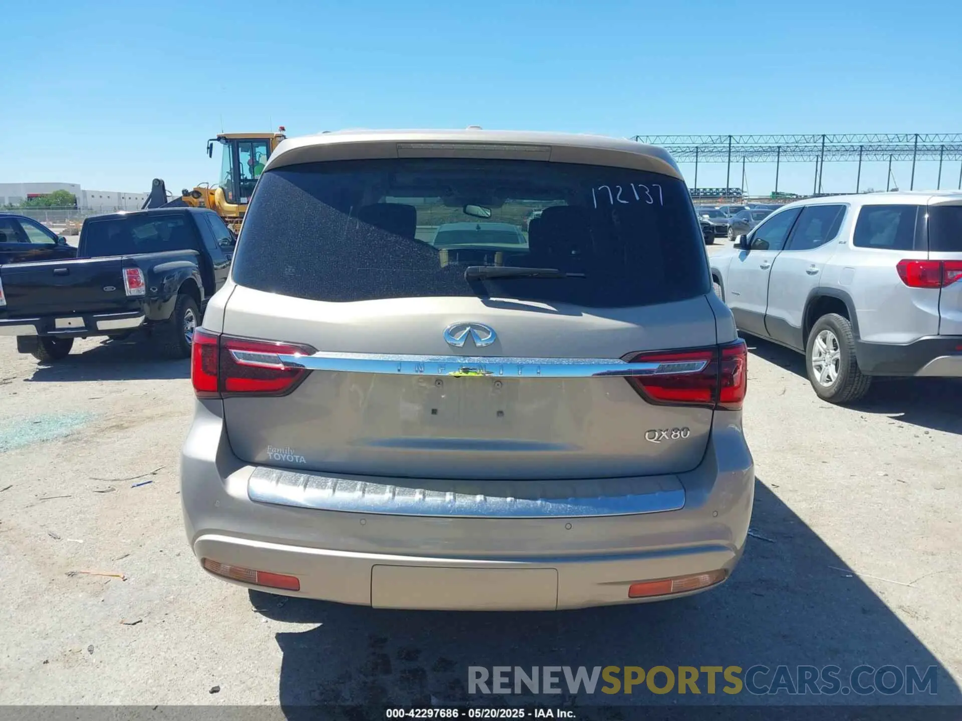15 fotografías del automóvil dañado JN8AZ2NF0K9684036 INFINITI QX80 2019