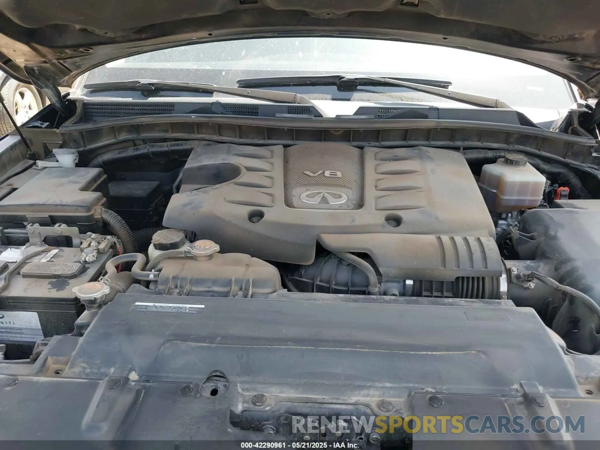 10 fotografías del automóvil dañado JN8AZ2NF0K9686692 INFINITI QX80 2019