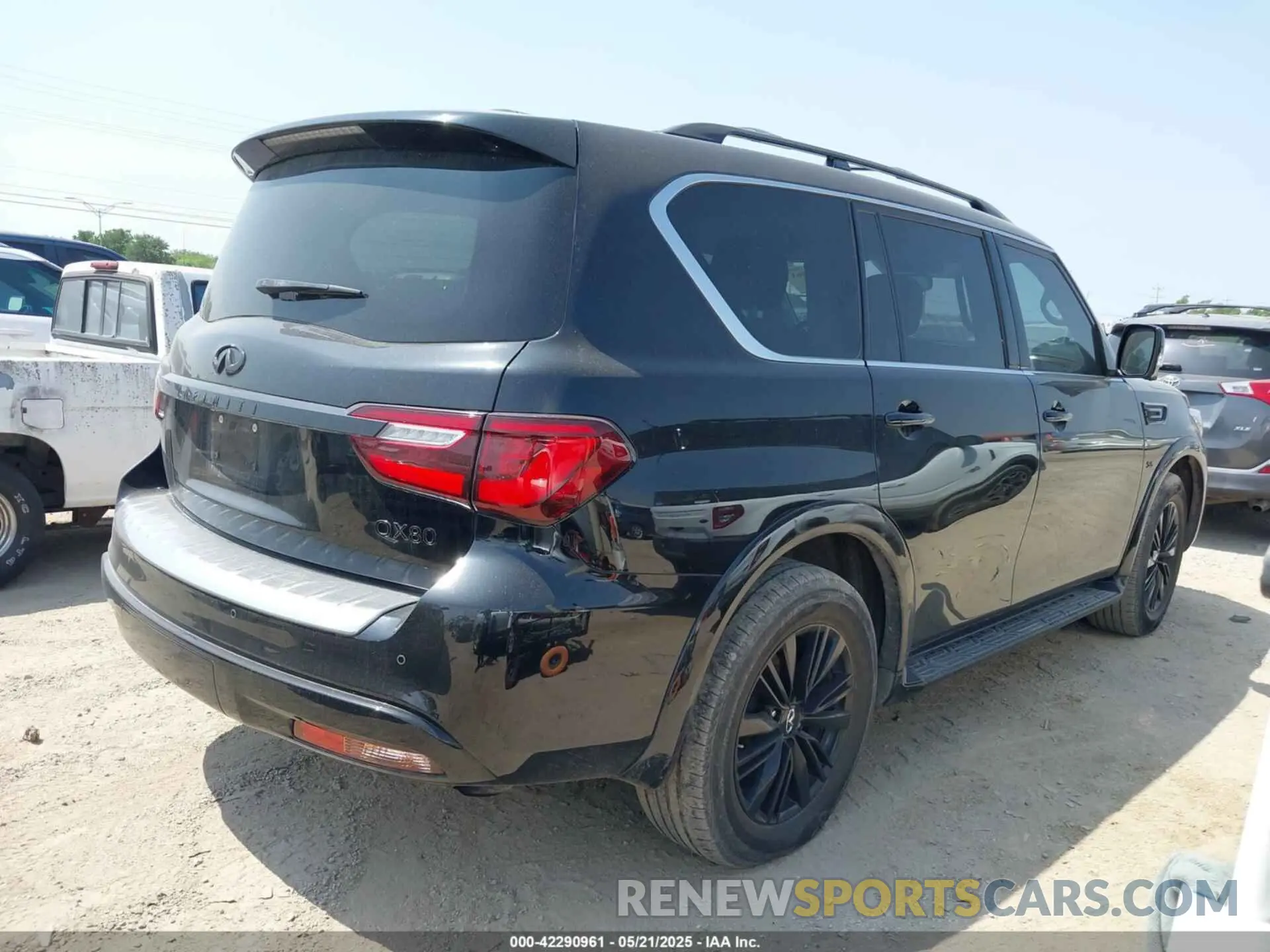 4 fotografías del automóvil dañado JN8AZ2NF0K9686692 INFINITI QX80 2019