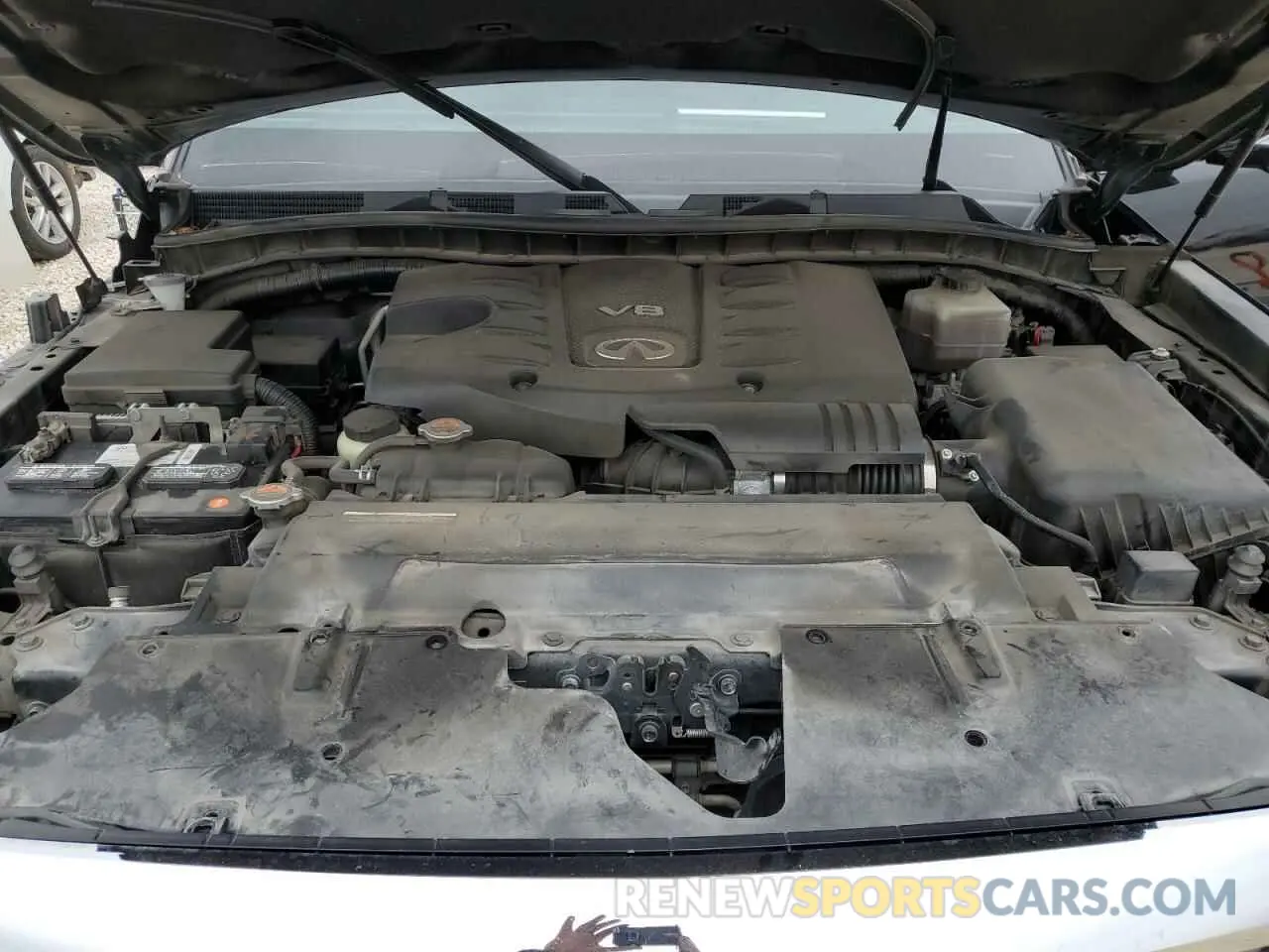 12 fotografías del automóvil dañado JN8AZ2NF1K9680688 INFINITI QX80 2019