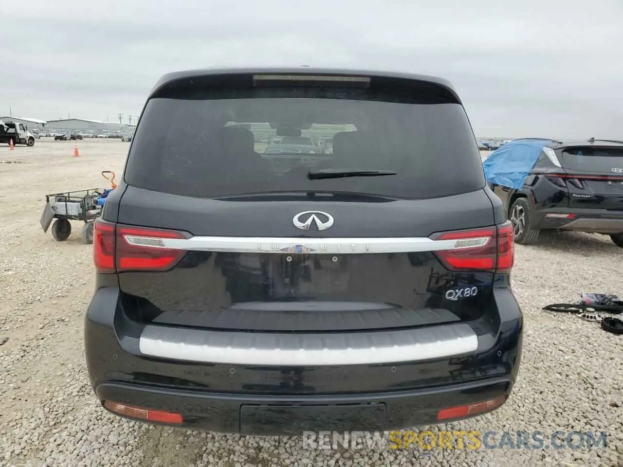 6 fotografías del automóvil dañado JN8AZ2NF1K9680688 INFINITI QX80 2019