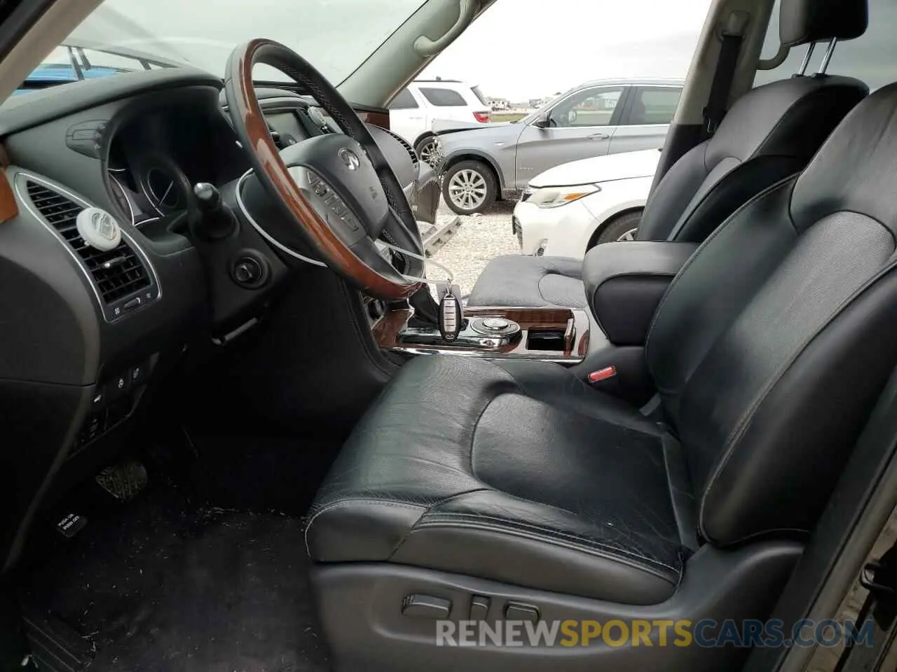 7 fotografías del automóvil dañado JN8AZ2NF1K9680688 INFINITI QX80 2019