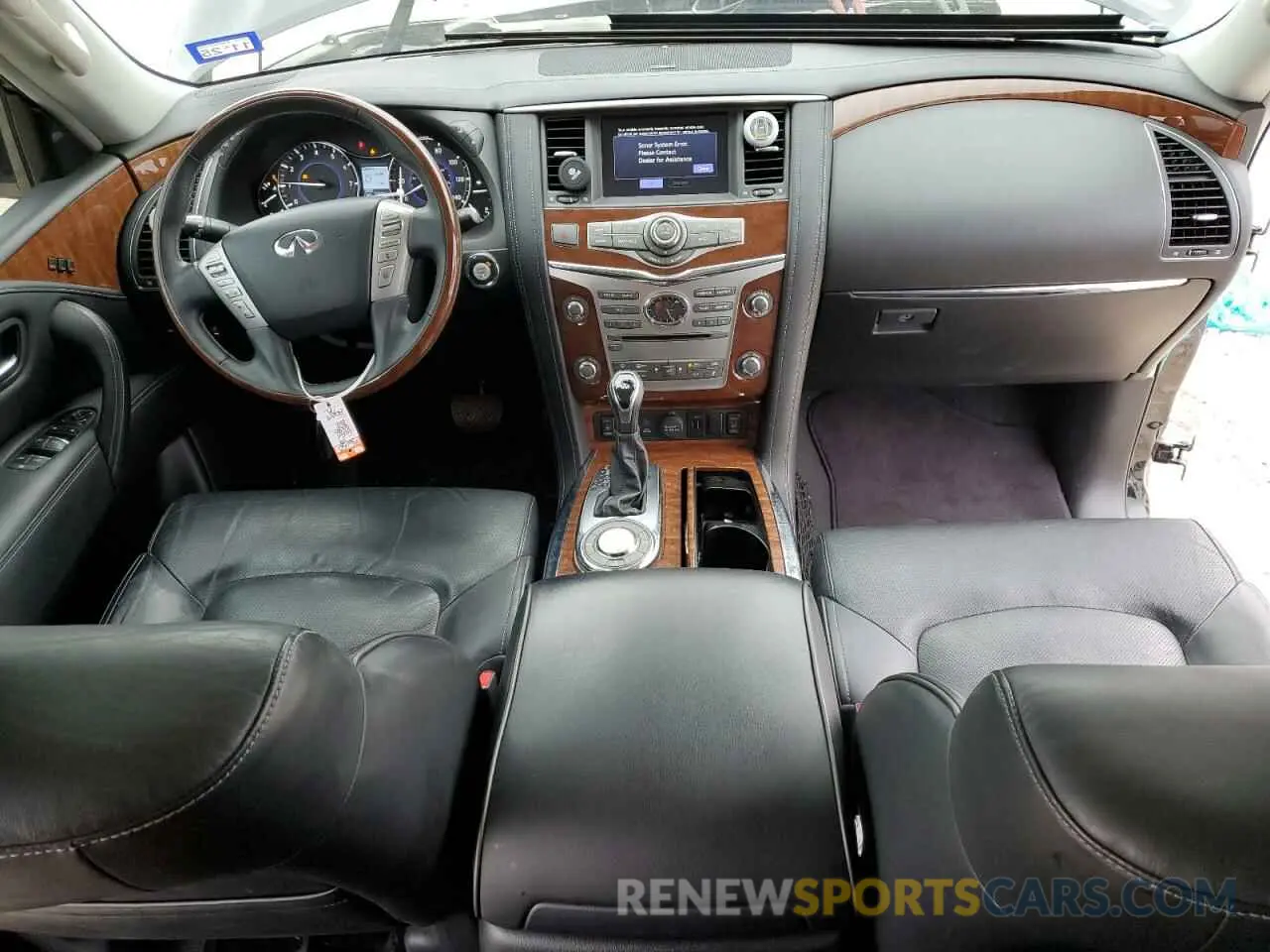8 fotografías del automóvil dañado JN8AZ2NF1K9680688 INFINITI QX80 2019