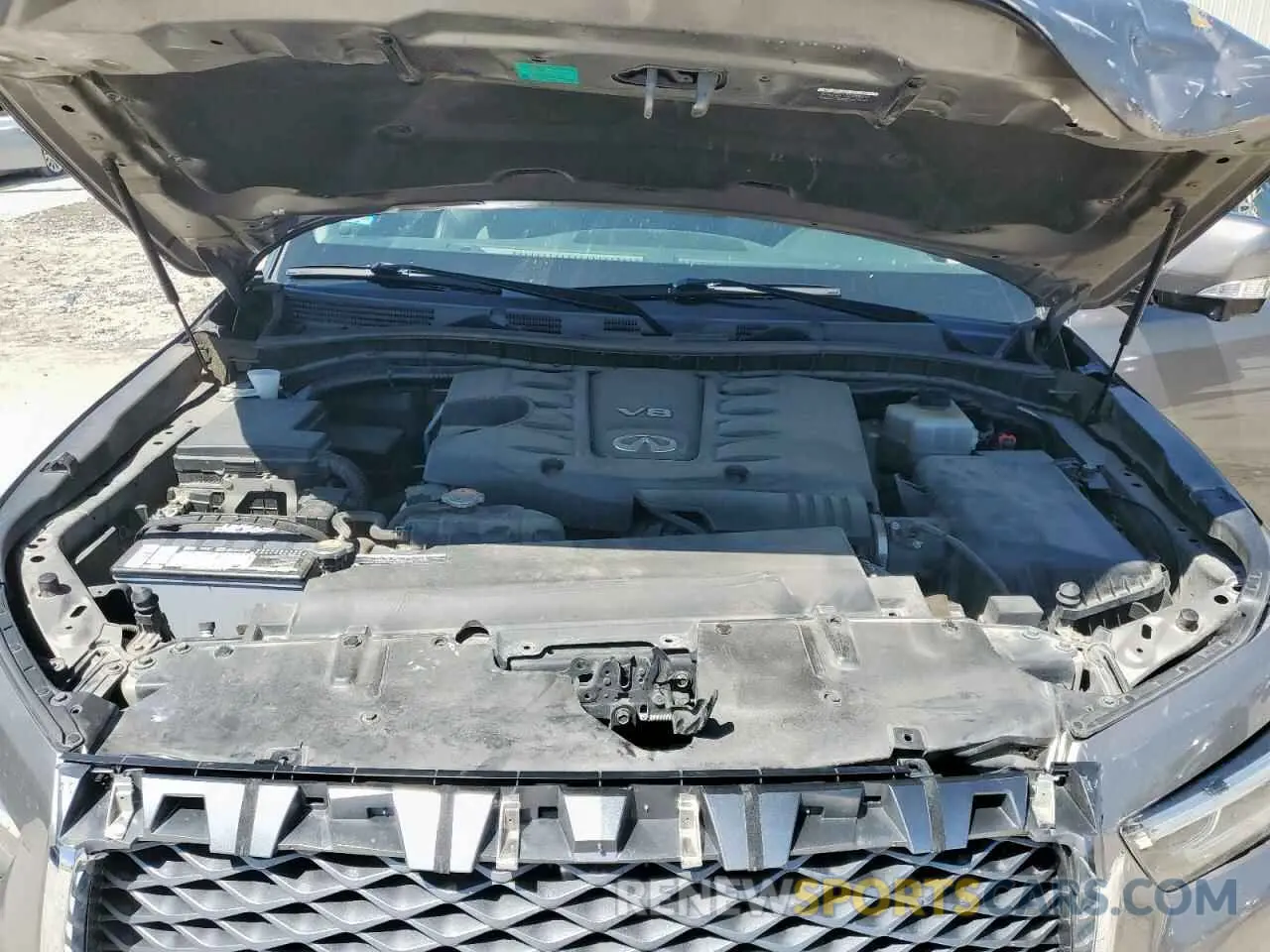 12 fotografías del automóvil dañado JN8AZ2NF2K9688380 INFINITI QX80 2019