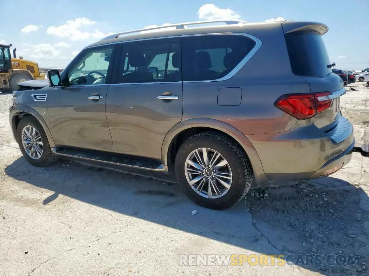 2 fotografías del automóvil dañado JN8AZ2NF2K9688380 INFINITI QX80 2019
