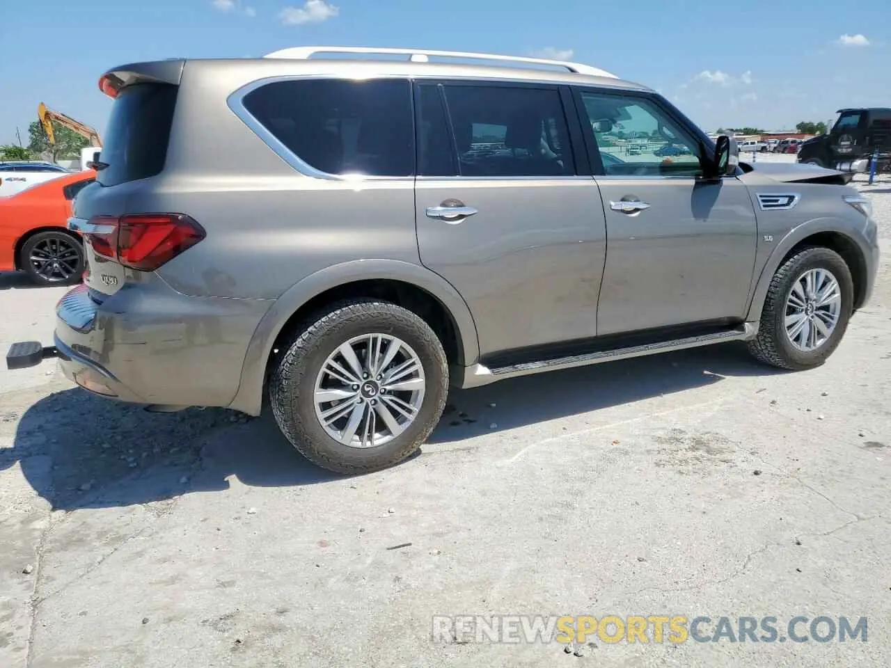 3 fotografías del automóvil dañado JN8AZ2NF2K9688380 INFINITI QX80 2019