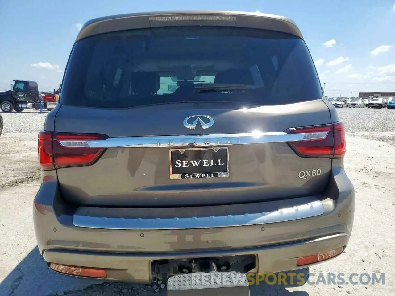 6 fotografías del automóvil dañado JN8AZ2NF2K9688380 INFINITI QX80 2019