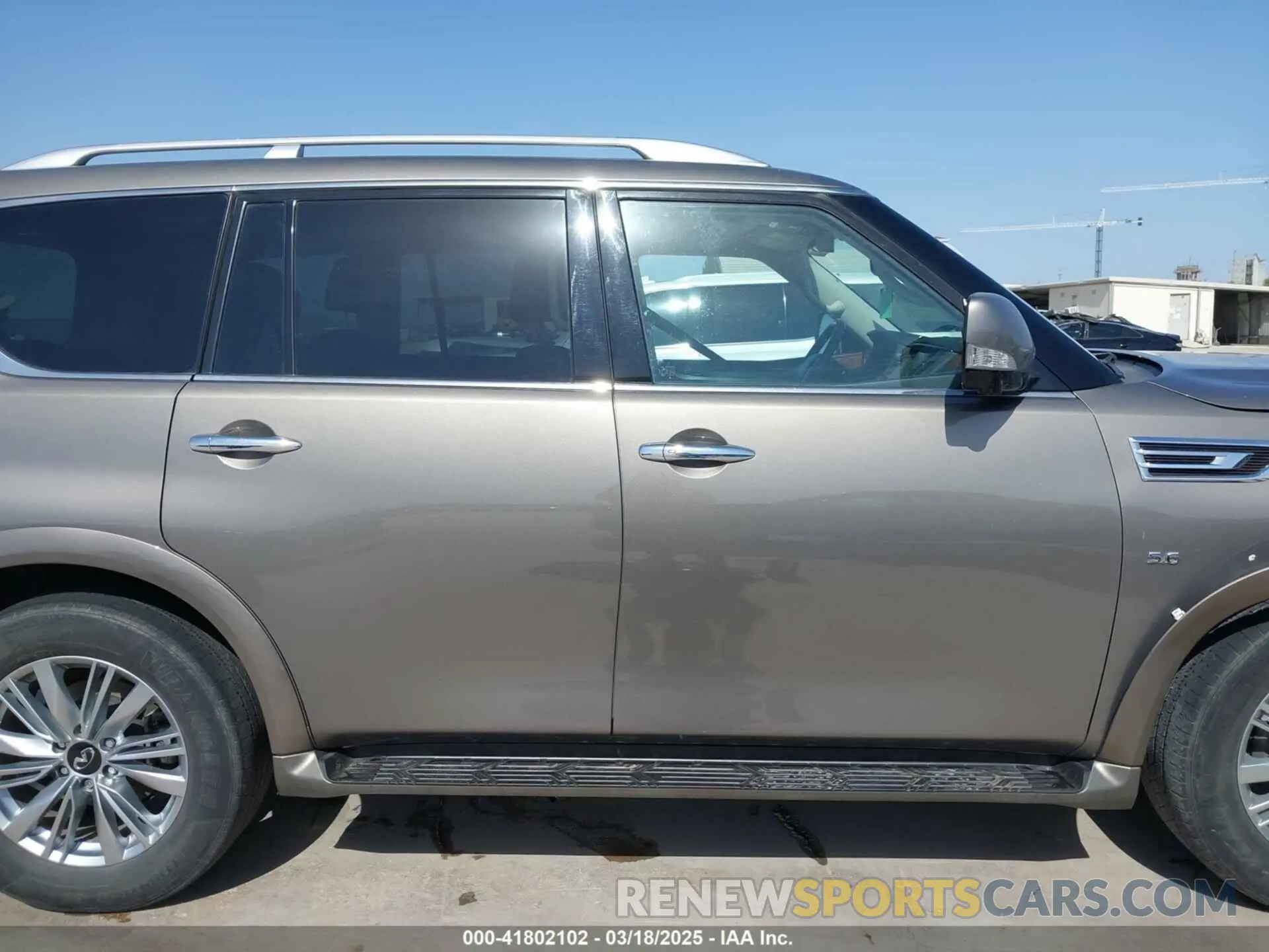 14 fotografías del automóvil dañado JN8AZ2NF3K9682281 INFINITI QX80 2019