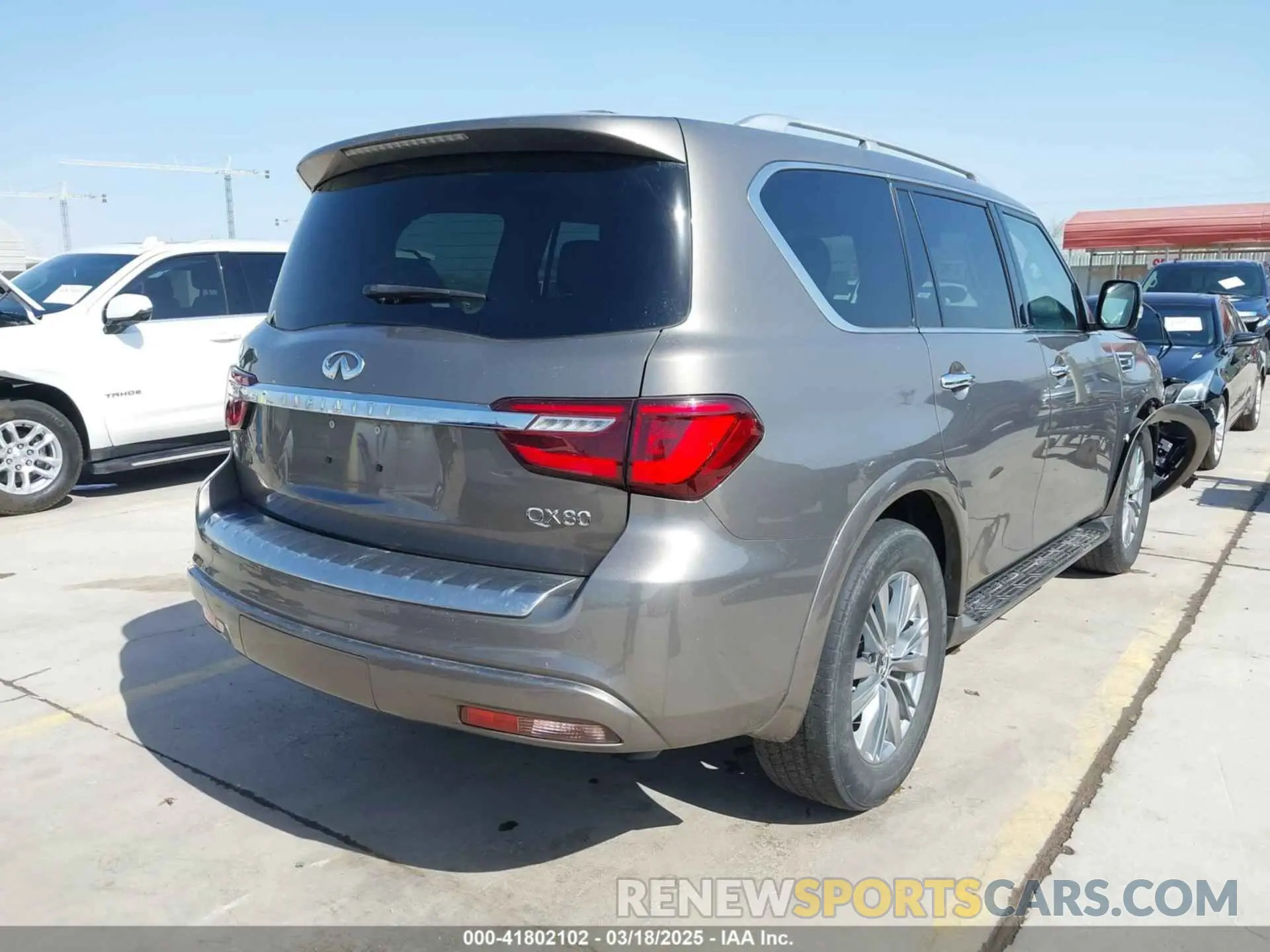 4 fotografías del automóvil dañado JN8AZ2NF3K9682281 INFINITI QX80 2019