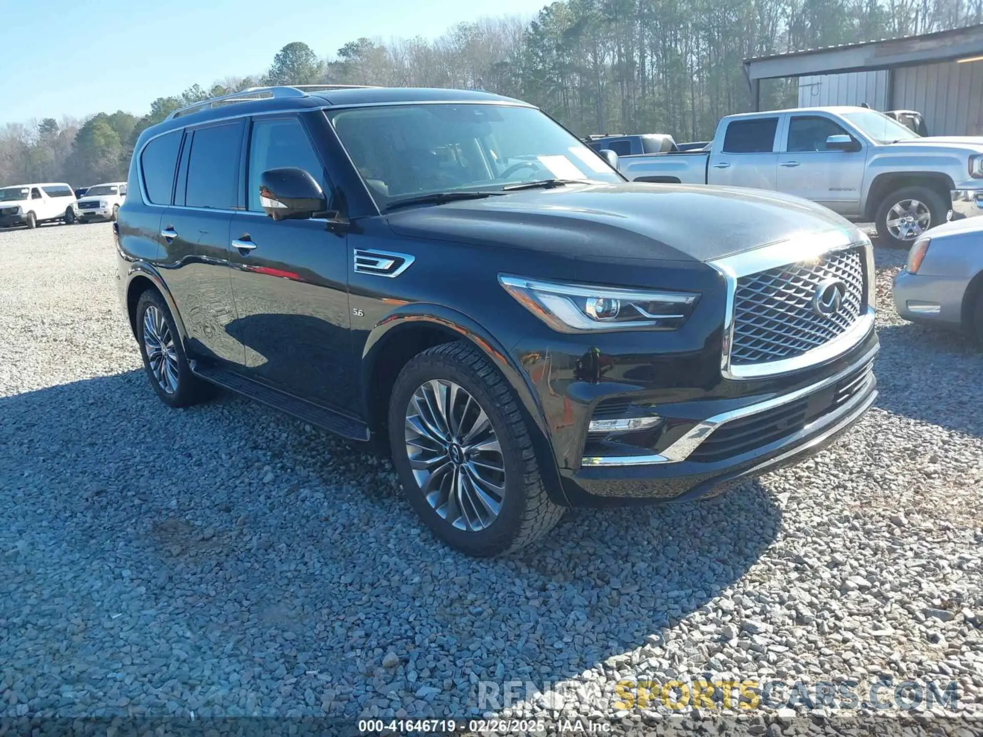 1 fotografías del automóvil dañado JN8AZ2NF4K9686534 INFINITI QX80 2019