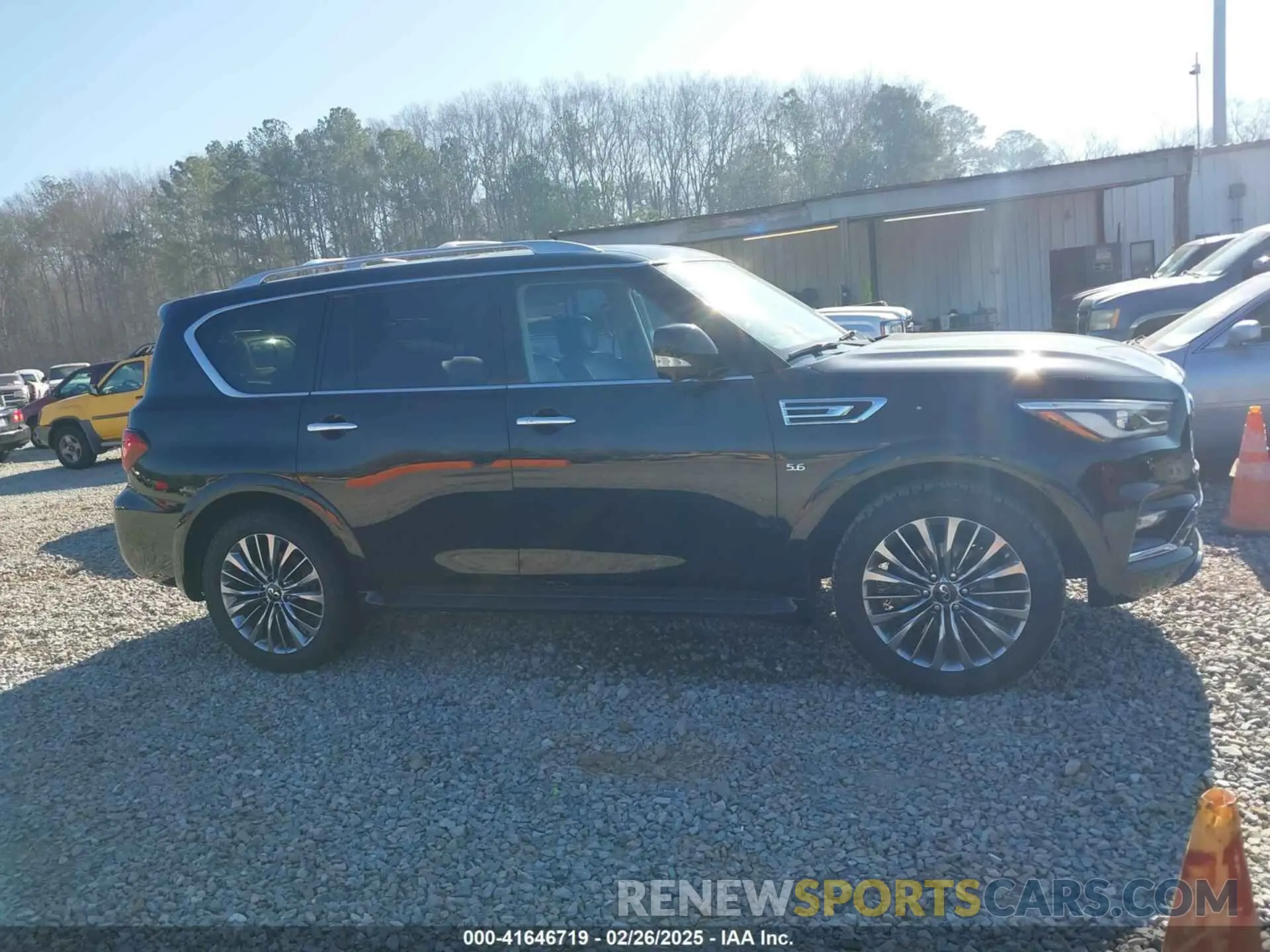 13 fotografías del automóvil dañado JN8AZ2NF4K9686534 INFINITI QX80 2019