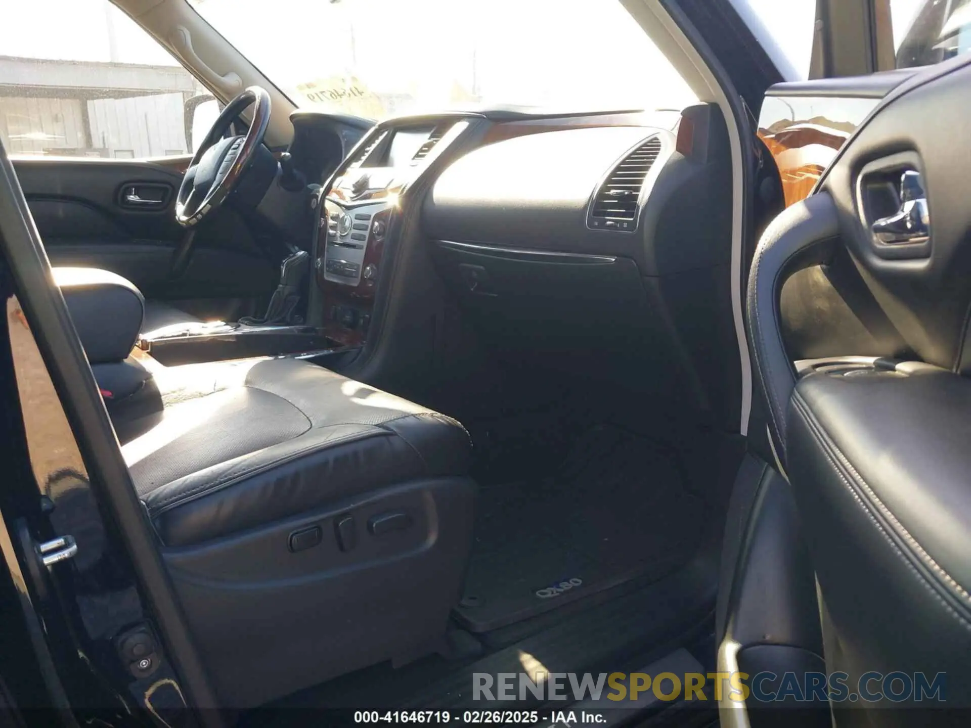 5 fotografías del automóvil dañado JN8AZ2NF4K9686534 INFINITI QX80 2019