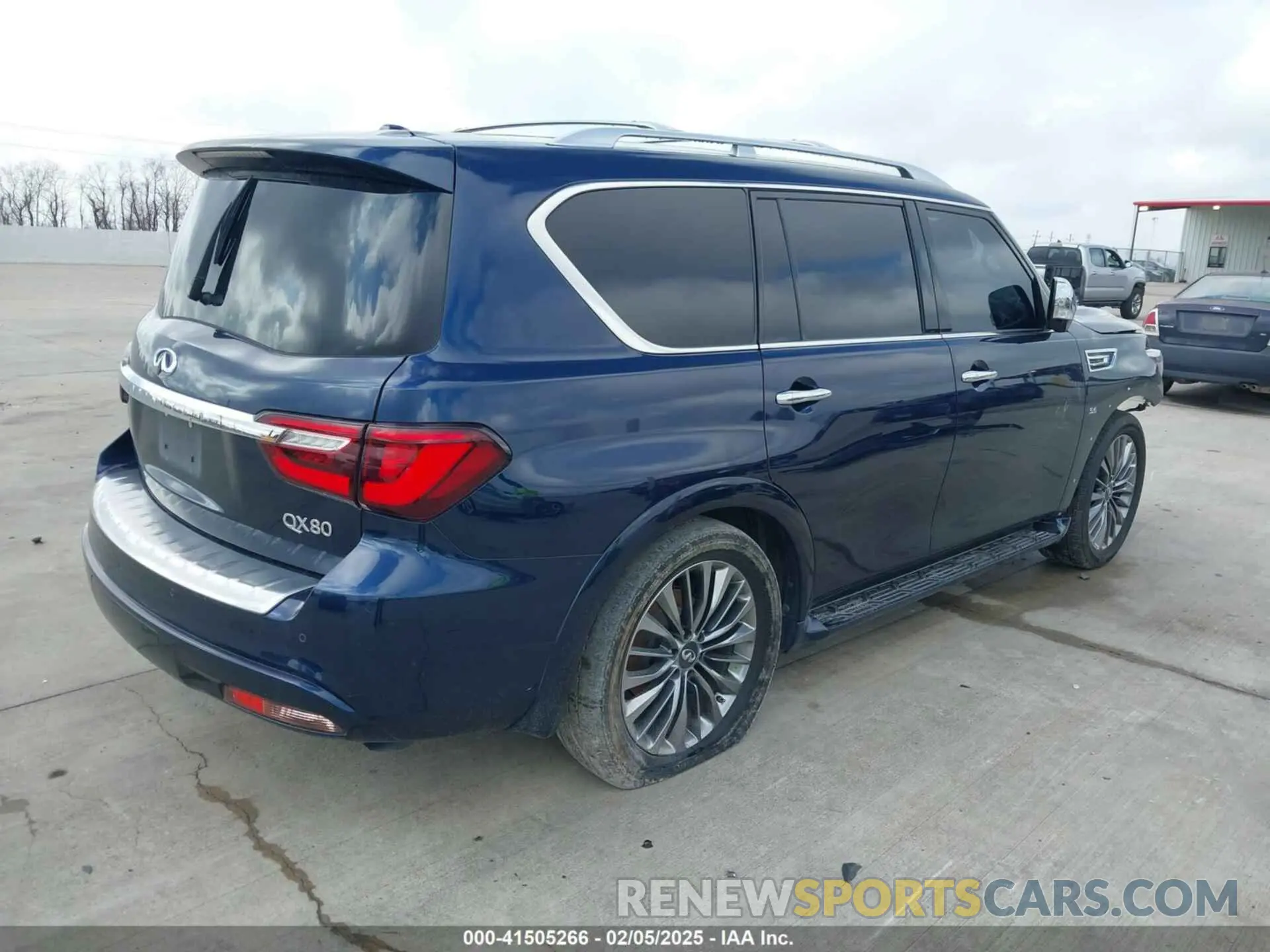 4 fotografías del automóvil dañado JN8AZ2NF5K9682654 INFINITI QX80 2019