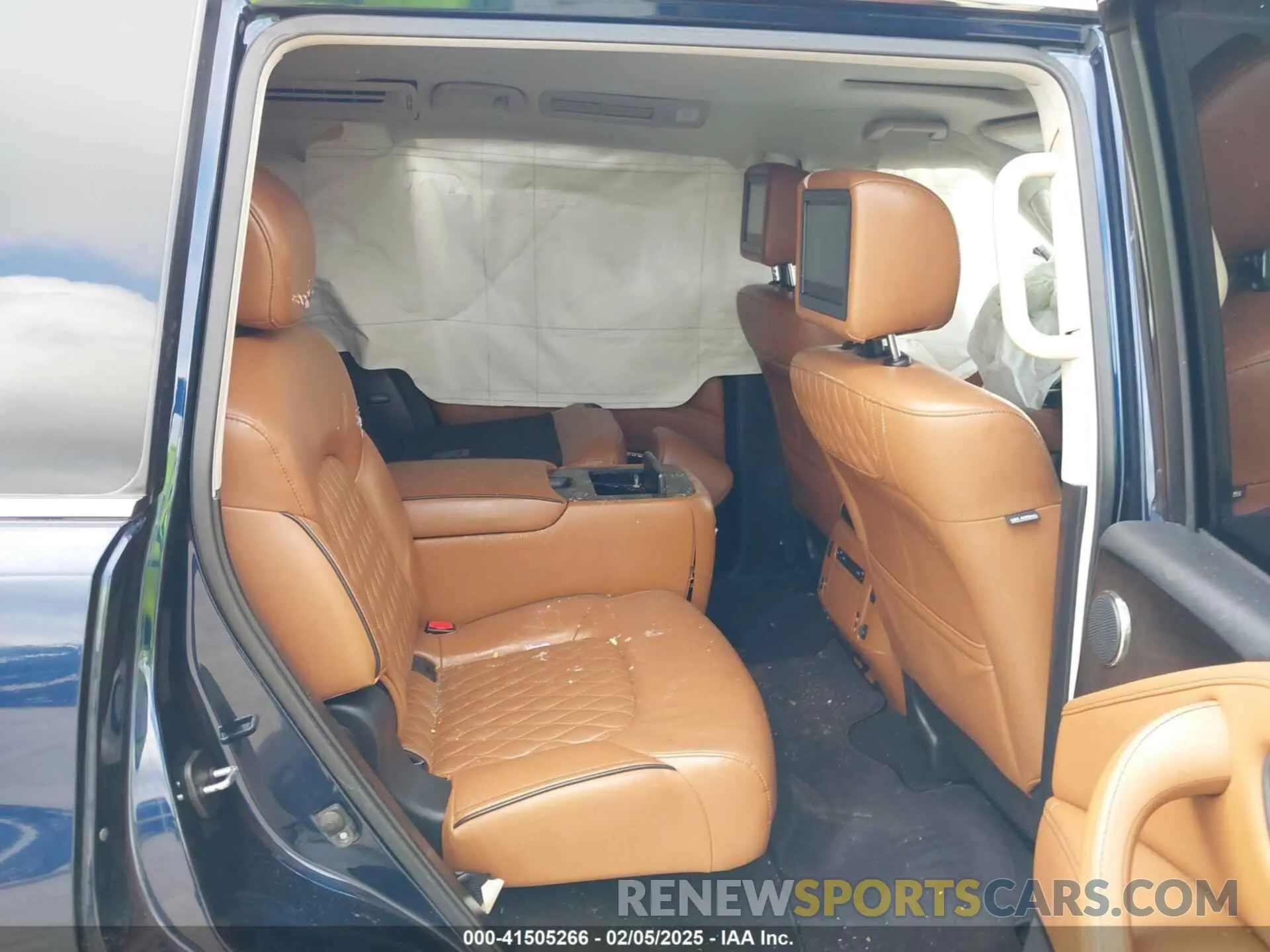 8 fotografías del automóvil dañado JN8AZ2NF5K9682654 INFINITI QX80 2019