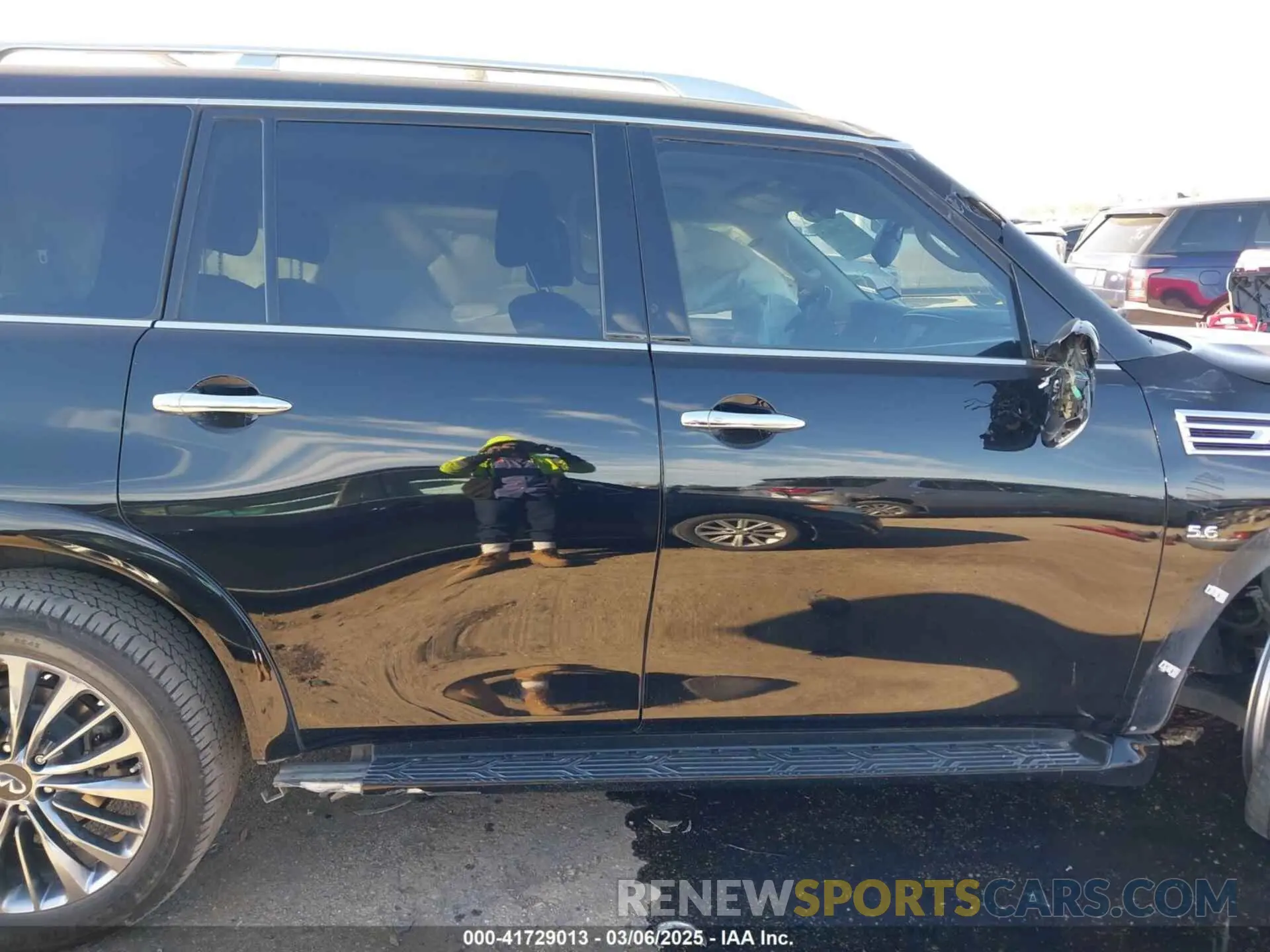 13 fotografías del automóvil dañado JN8AZ2NF5K9689409 INFINITI QX80 2019