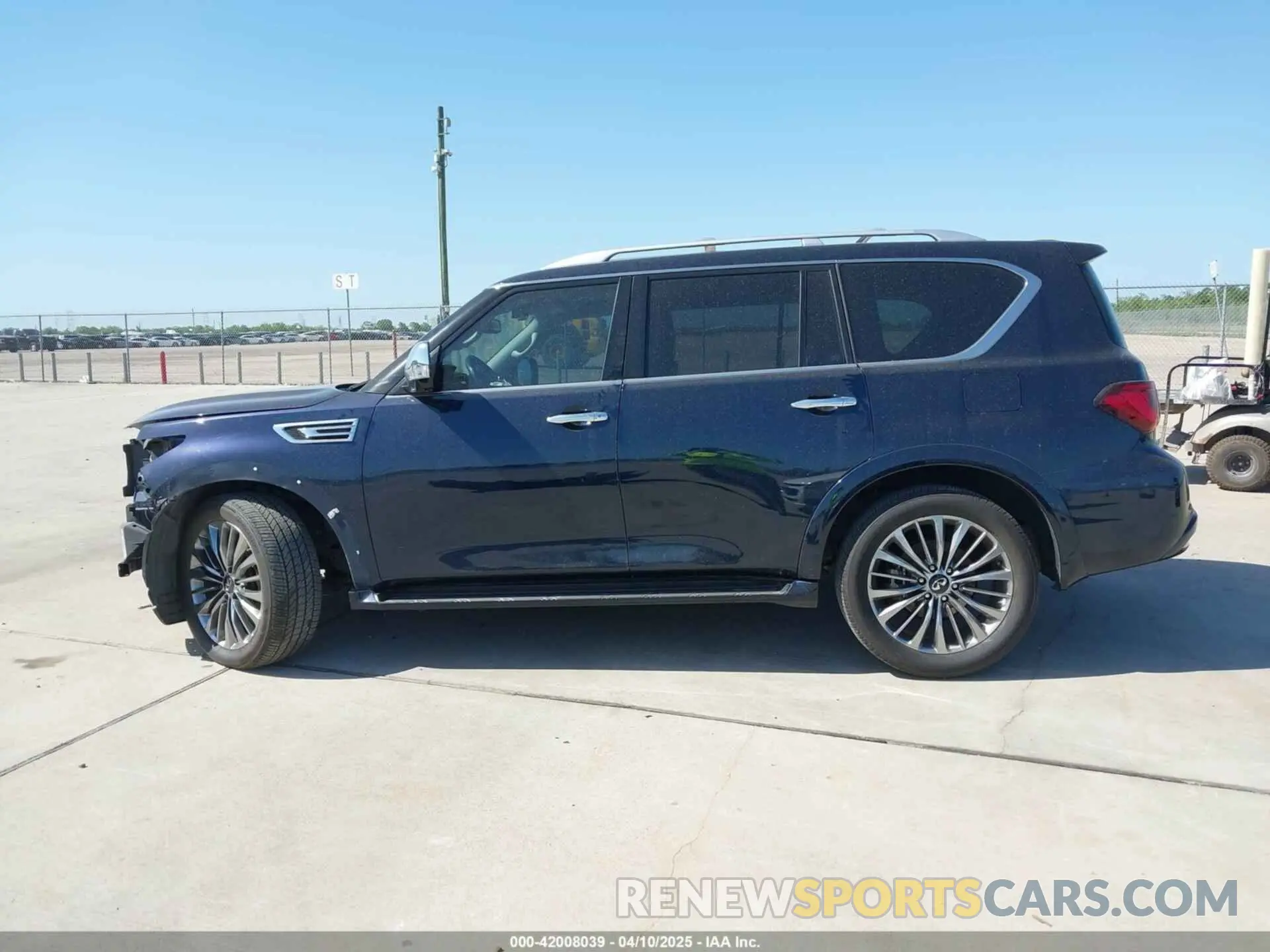 14 fotografías del automóvil dañado JN8AZ2NF6K9688057 INFINITI QX80 2019