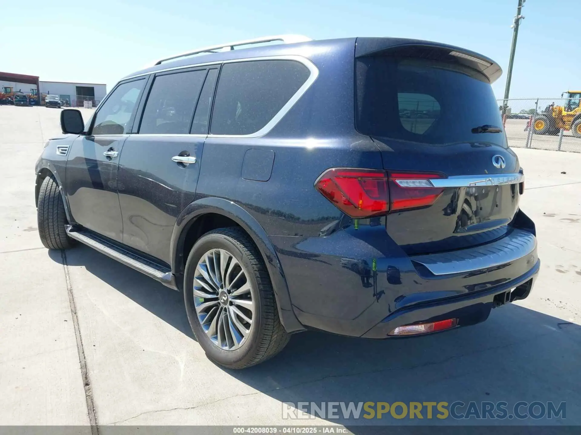 3 fotografías del automóvil dañado JN8AZ2NF6K9688057 INFINITI QX80 2019