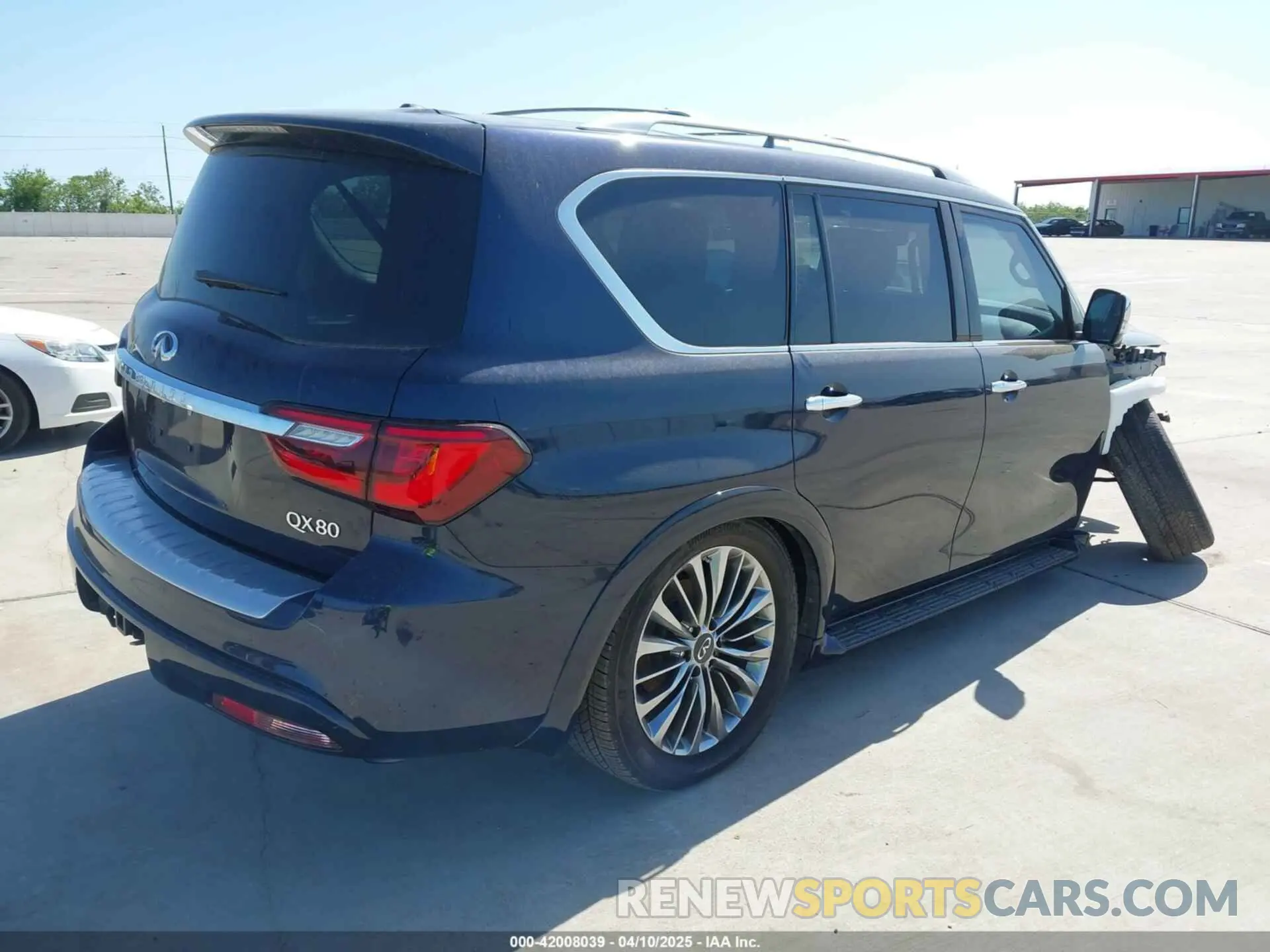 4 fotografías del automóvil dañado JN8AZ2NF6K9688057 INFINITI QX80 2019