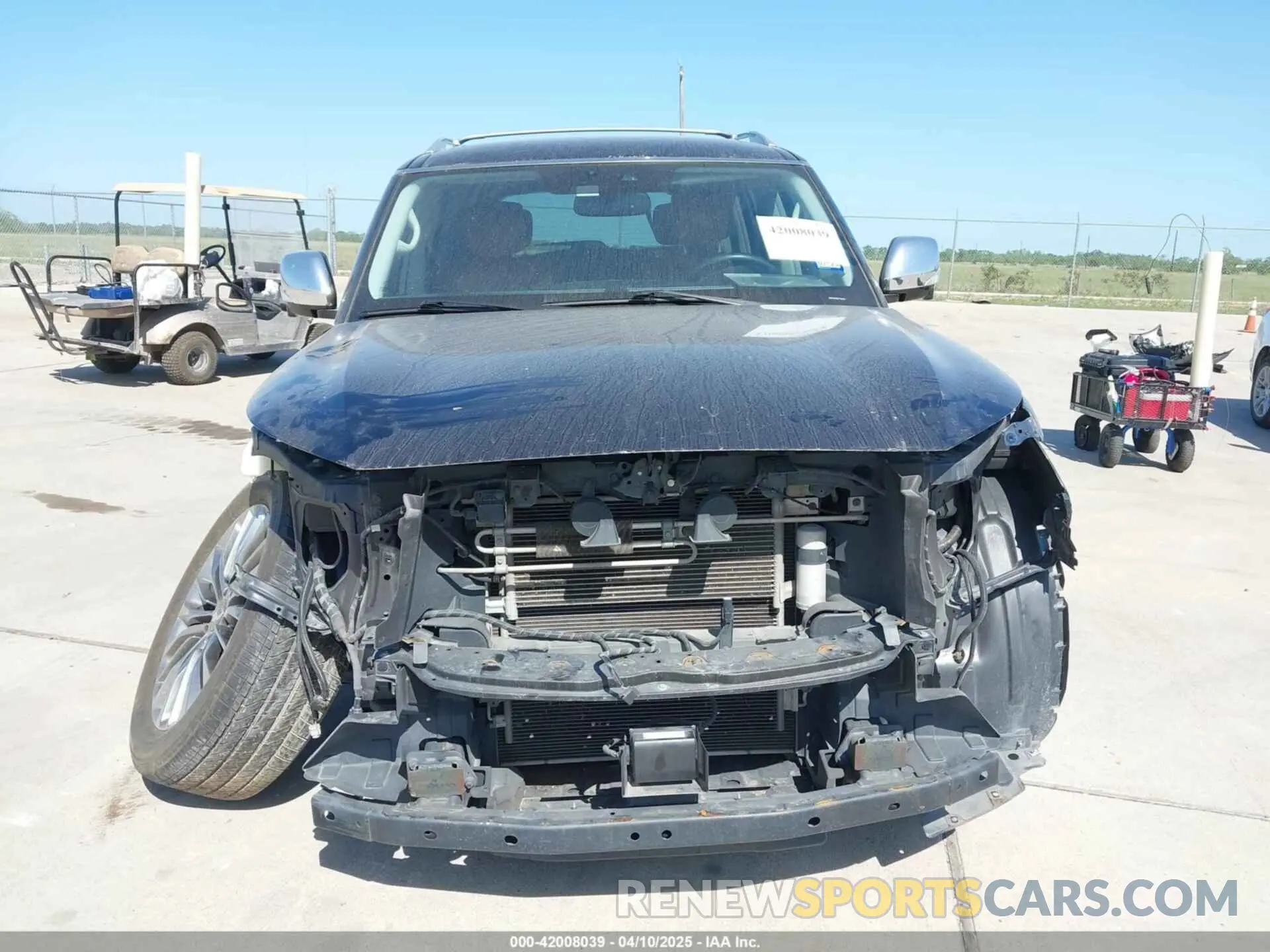 6 fotografías del automóvil dañado JN8AZ2NF6K9688057 INFINITI QX80 2019