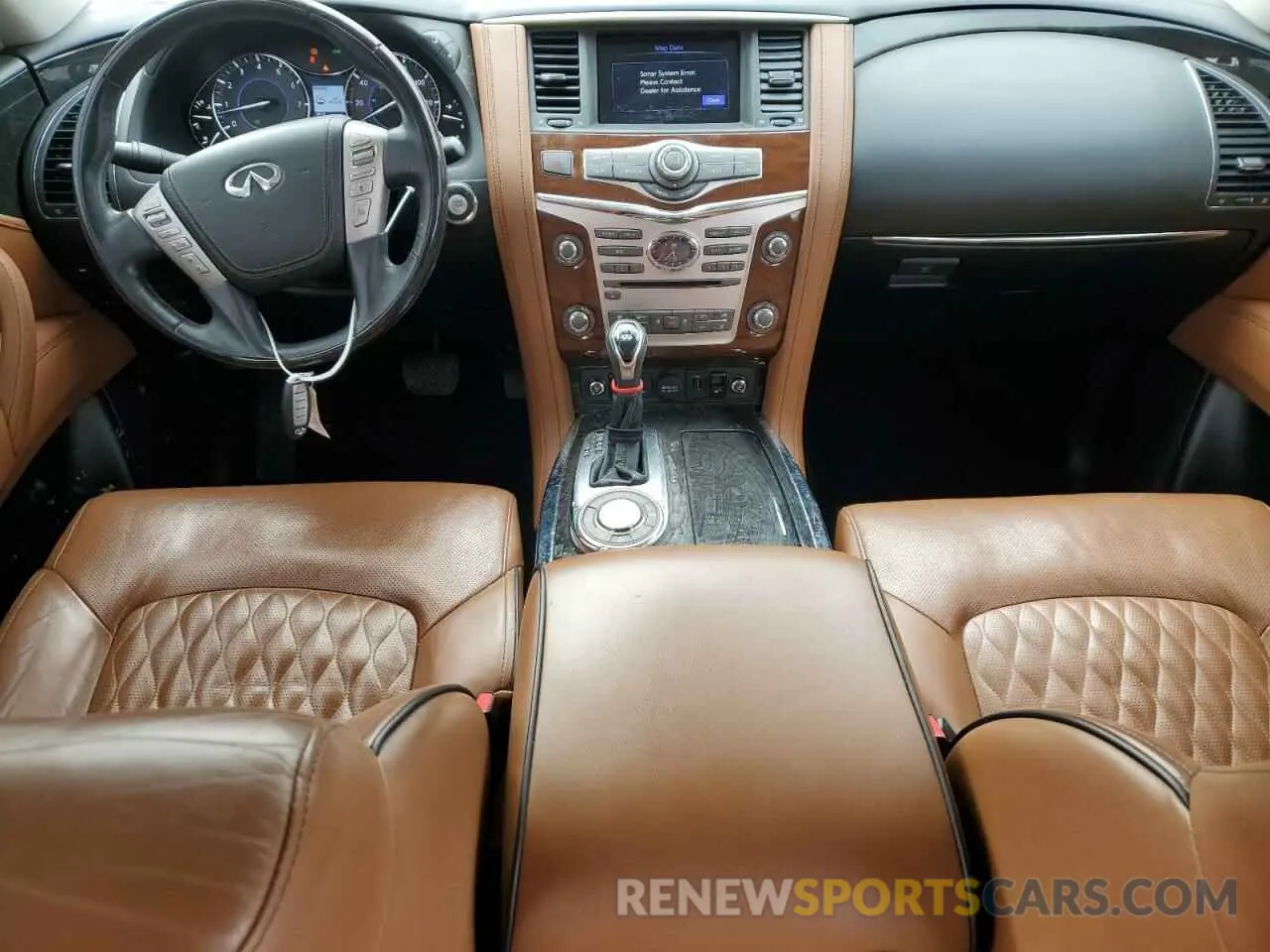 8 fotografías del automóvil dañado JN8AZ2NF8K9681398 INFINITI QX80 2019