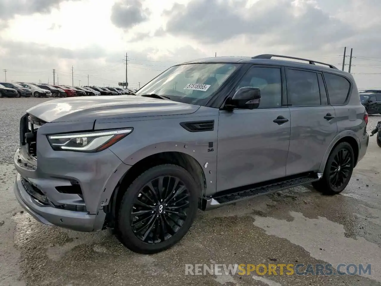 1 fotografías del automóvil dañado JN8AZ2NF9K9683290 INFINITI QX80 2019