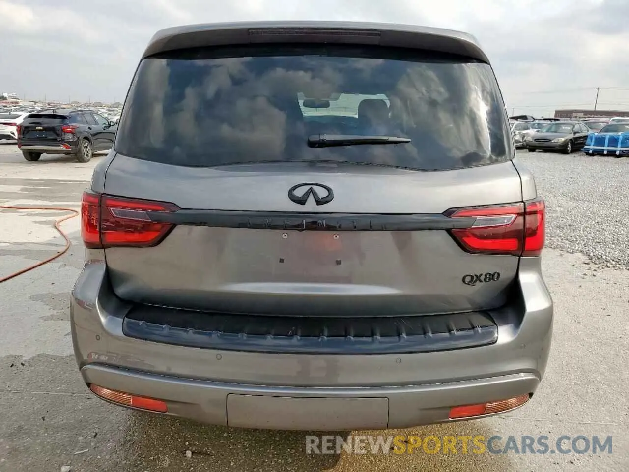 6 fotografías del automóvil dañado JN8AZ2NF9K9683290 INFINITI QX80 2019