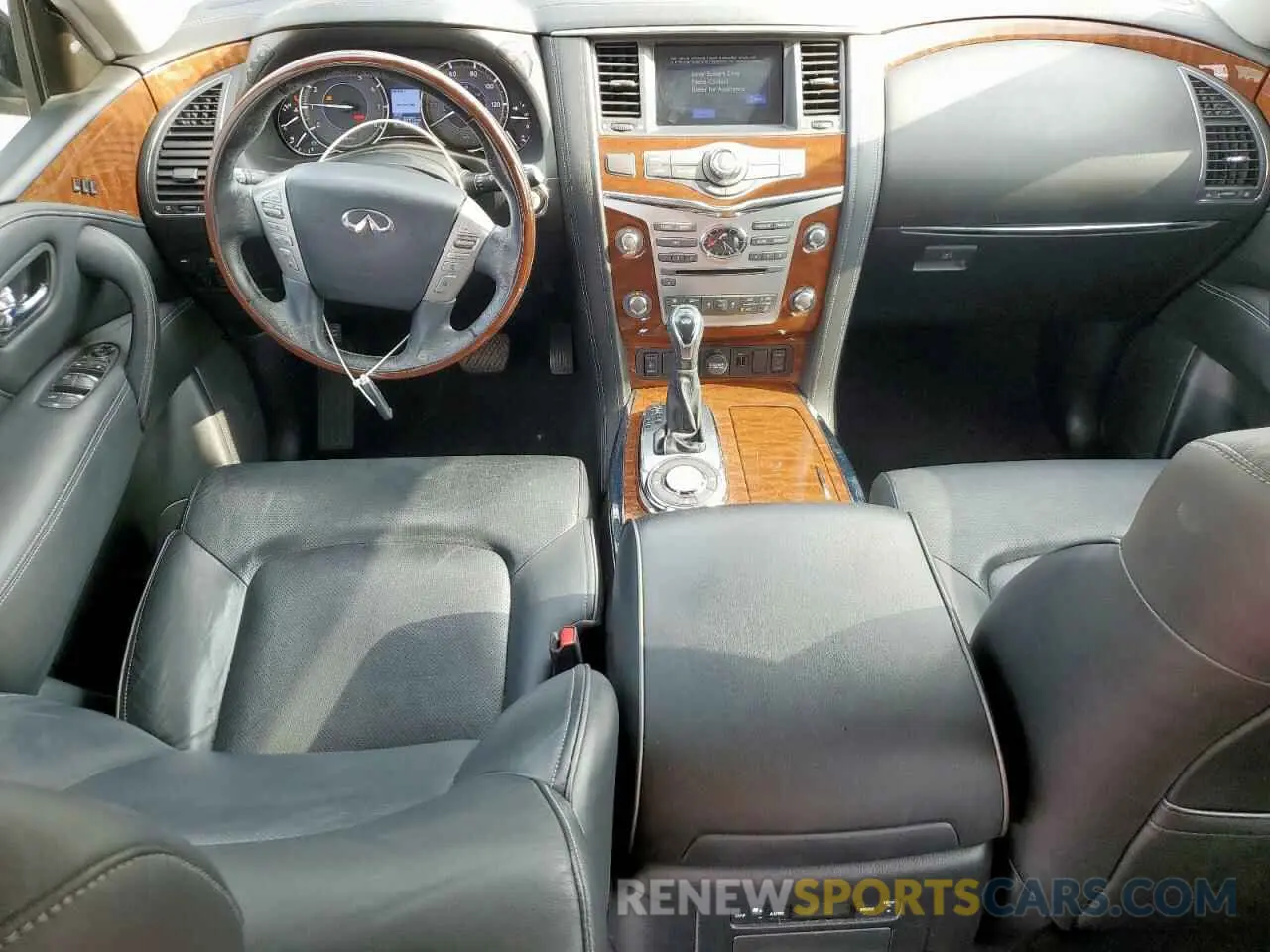8 fotografías del automóvil dañado JN8AZ2NF9K9683290 INFINITI QX80 2019