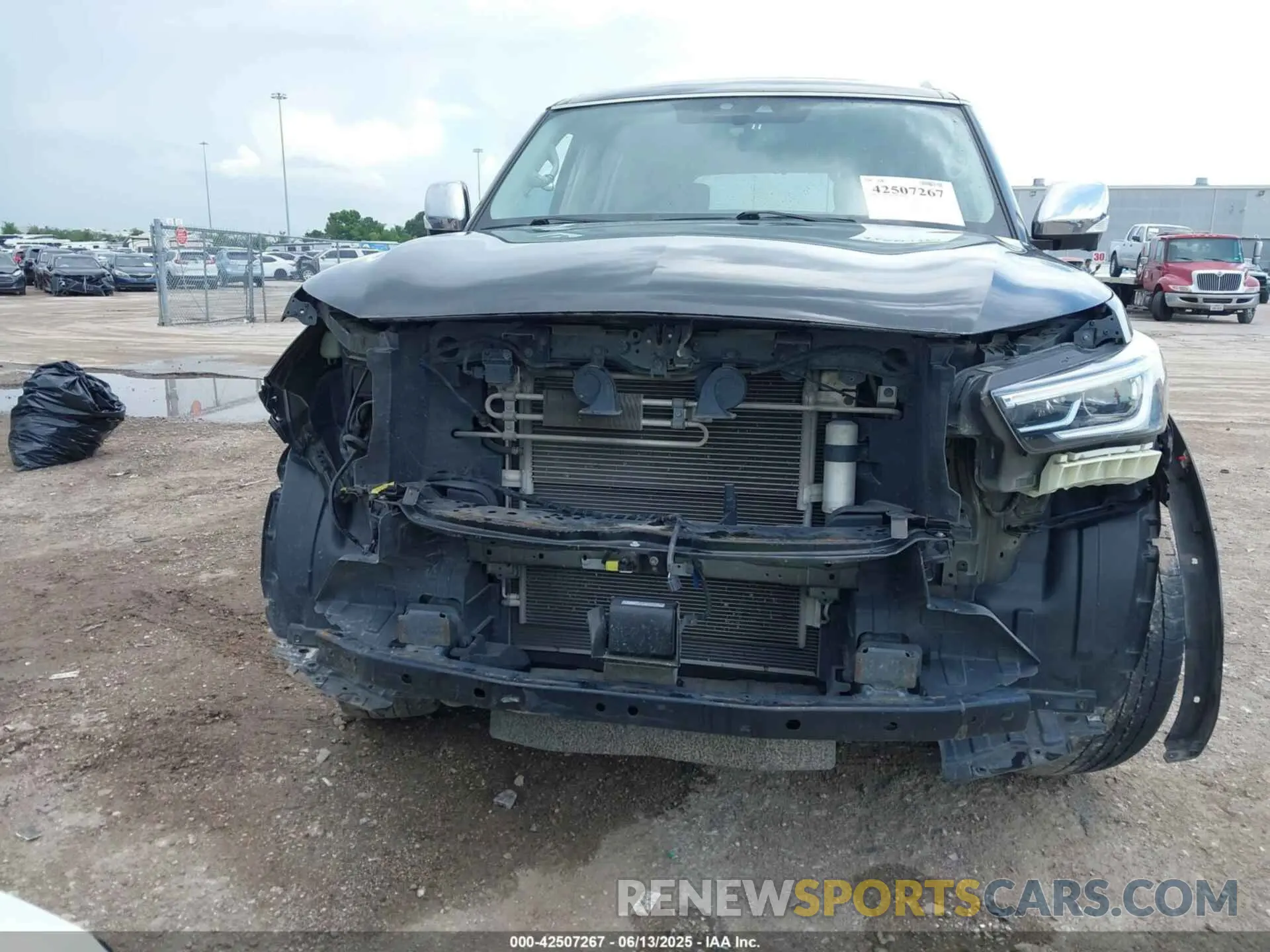 6 fotografías del automóvil dañado JN8AZ2NF9K9683631 INFINITI QX80 2019