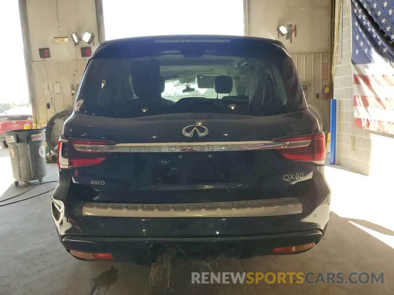 6 fotografías del automóvil dañado JN8AZ2NE0L9251891 INFINITI QX80 2020
