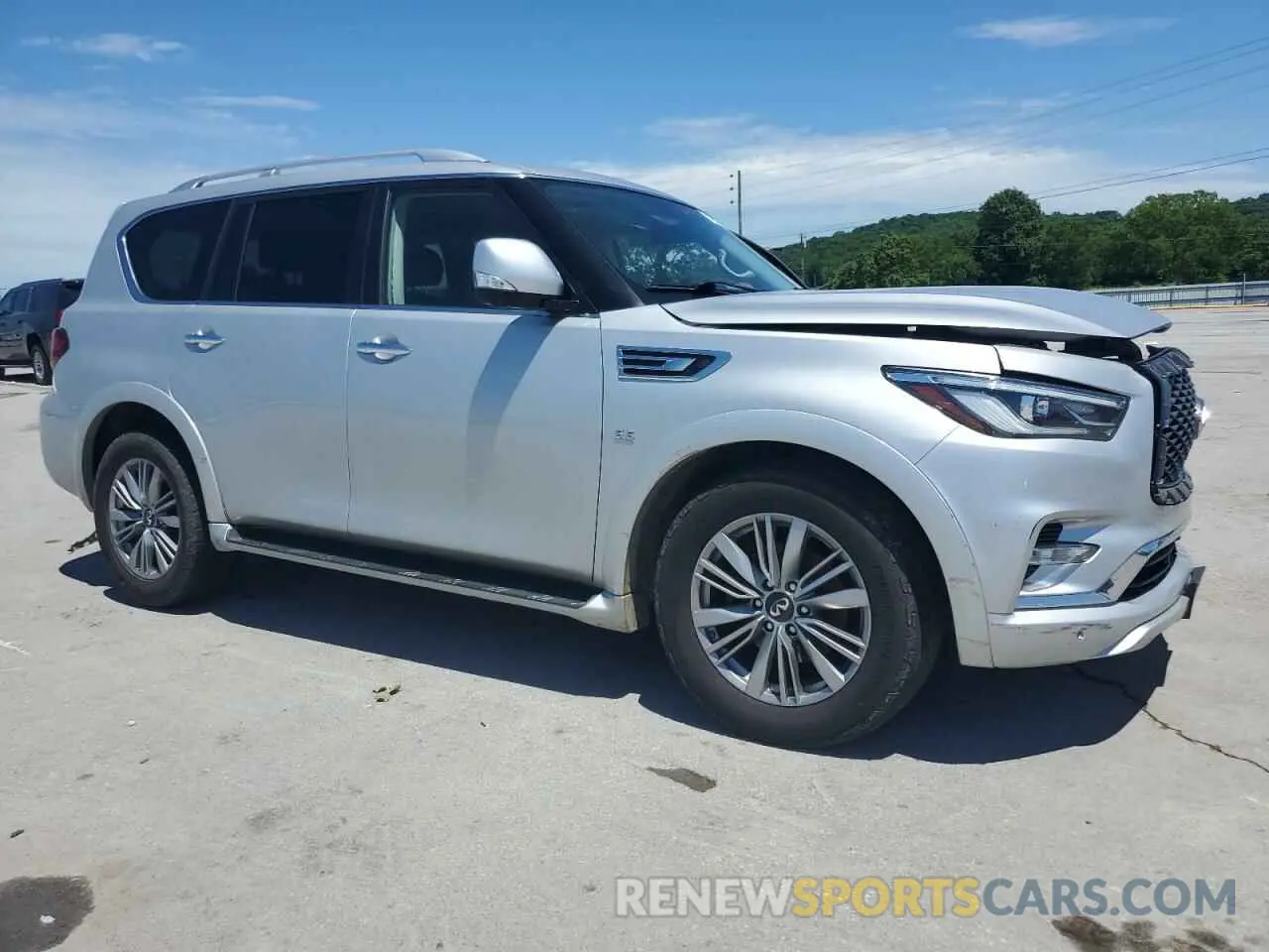 4 fotografías del automóvil dañado JN8AZ2NE0L9254130 INFINITI QX80 2020