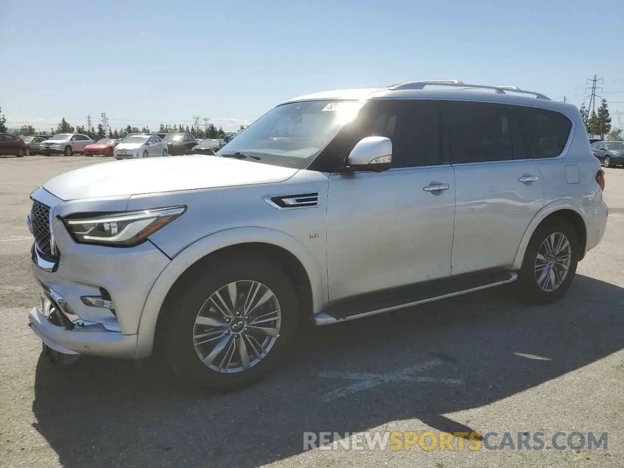 1 fotografías del automóvil dañado JN8AZ2NE1L9255531 INFINITI QX80 2020