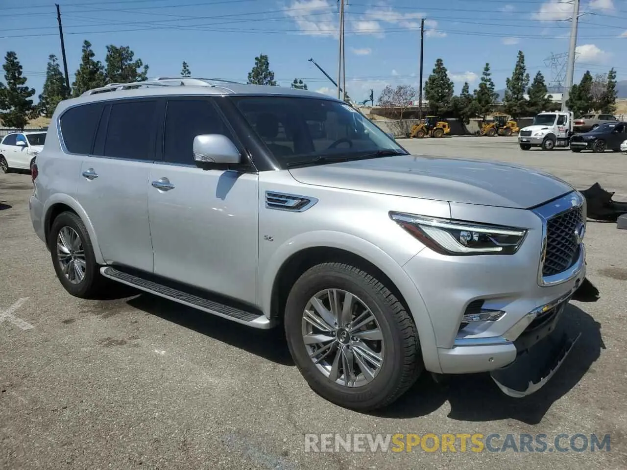 4 fotografías del automóvil dañado JN8AZ2NE1L9255531 INFINITI QX80 2020
