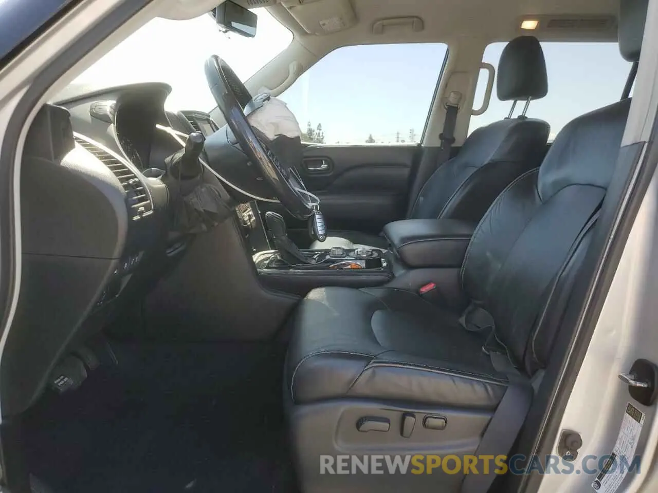 7 fotografías del automóvil dañado JN8AZ2NE1L9255531 INFINITI QX80 2020