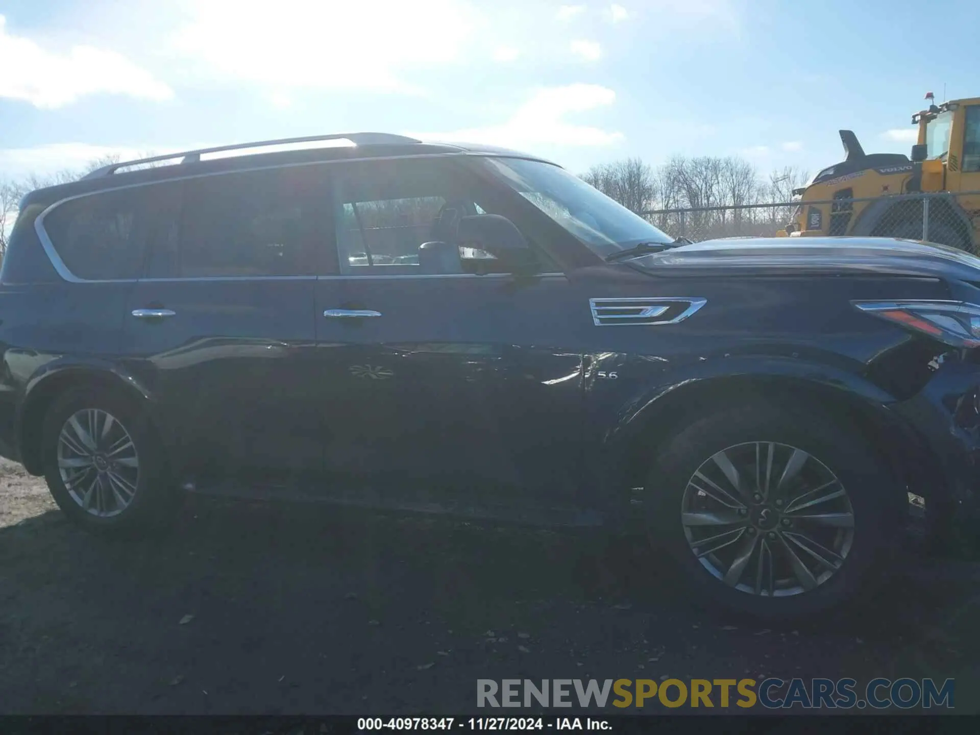12 fotografías del automóvil dañado JN8AZ2NE8L9255722 INFINITI QX80 2020
