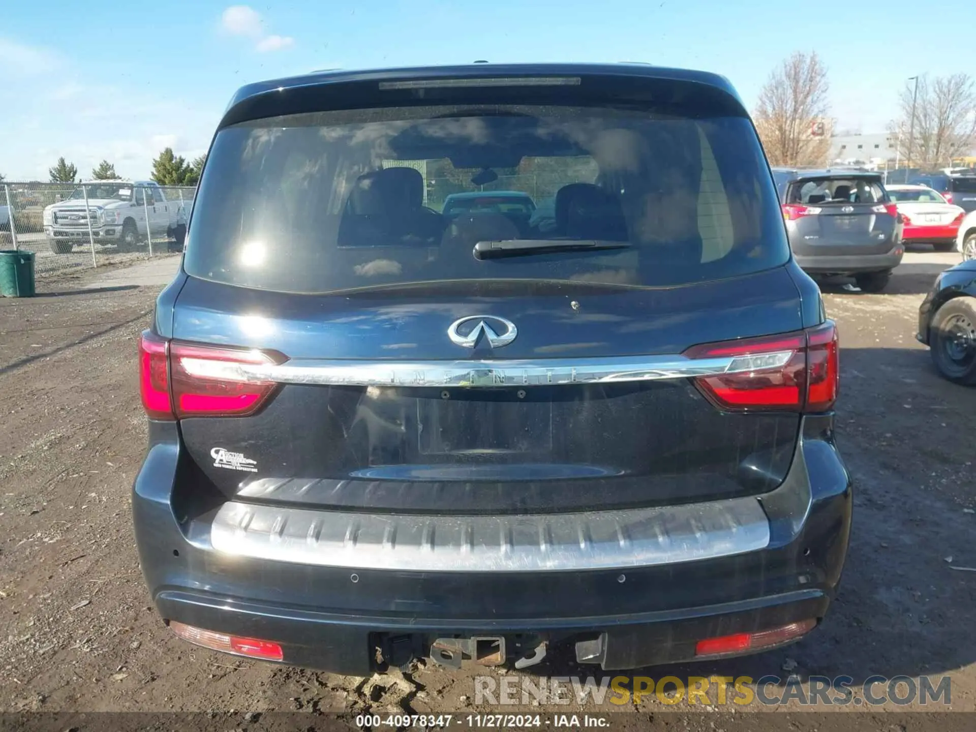 15 fotografías del automóvil dañado JN8AZ2NE8L9255722 INFINITI QX80 2020