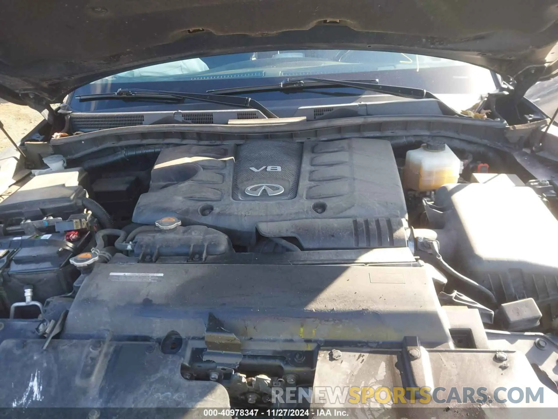 9 fotografías del automóvil dañado JN8AZ2NE8L9255722 INFINITI QX80 2020