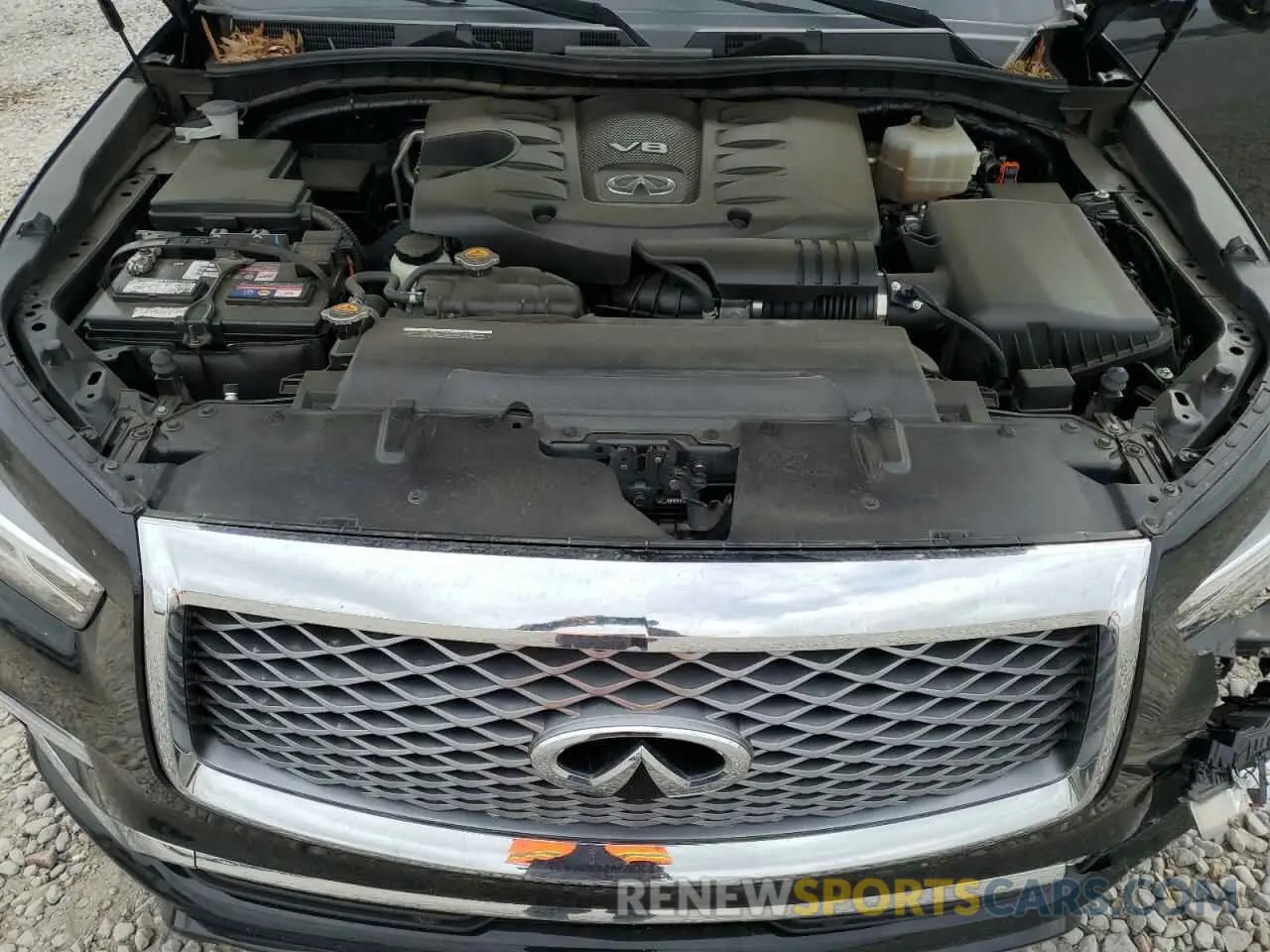 12 fotografías del automóvil dañado JN8AZ2NF2L9704515 INFINITI QX80 2020
