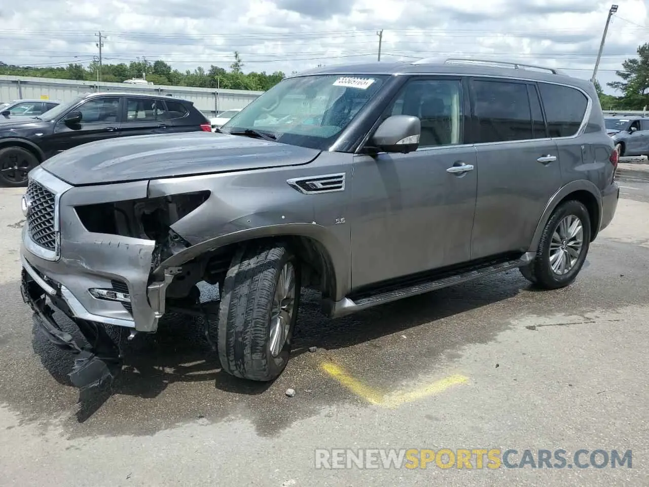 1 fotografías del automóvil dañado JN8AZ2NF5L9704489 INFINITI QX80 2020