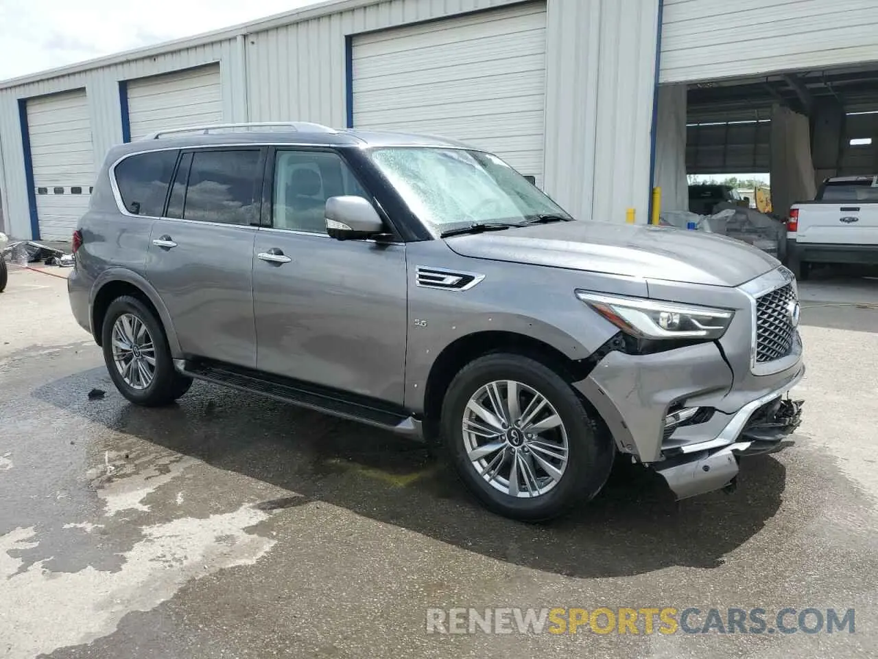 4 fotografías del automóvil dañado JN8AZ2NF5L9704489 INFINITI QX80 2020