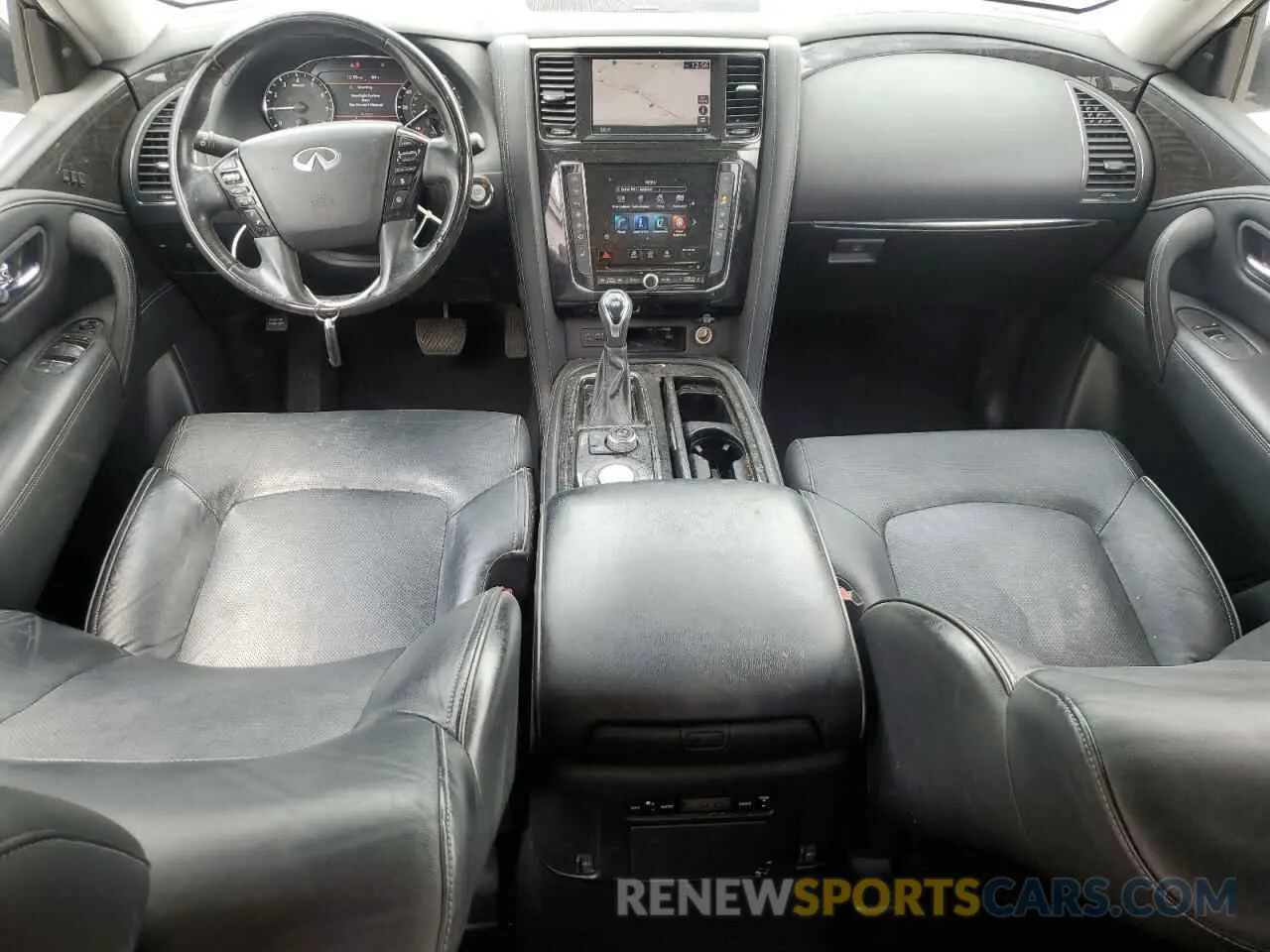 8 fotografías del automóvil dañado JN8AZ2NF5L9704489 INFINITI QX80 2020