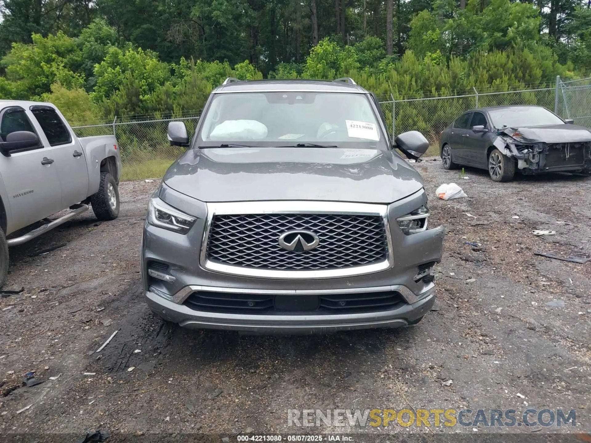 12 fotografías del automóvil dañado JN8AZ2NF5L9705321 INFINITI QX80 2020