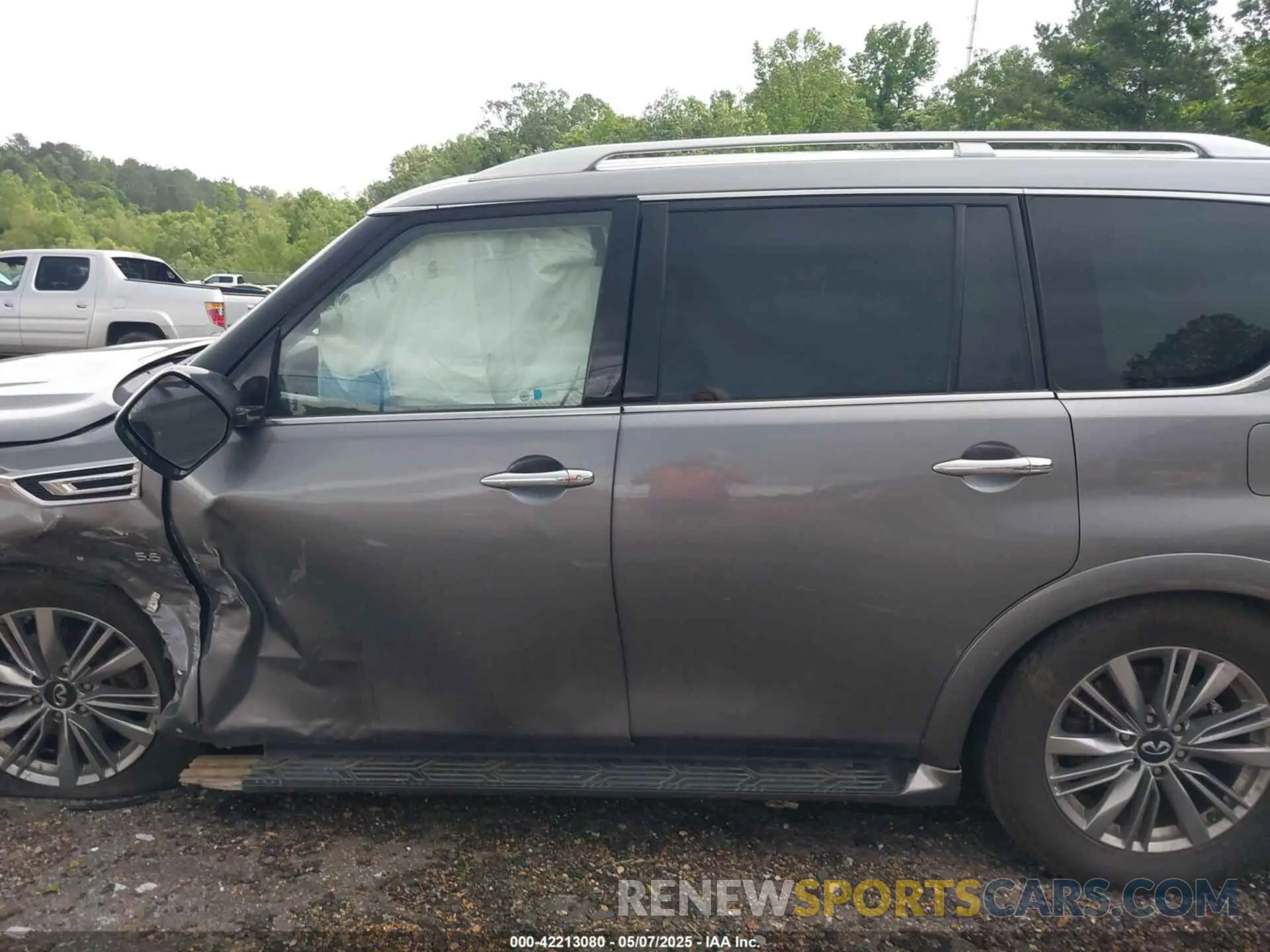 14 fotografías del automóvil dañado JN8AZ2NF5L9705321 INFINITI QX80 2020
