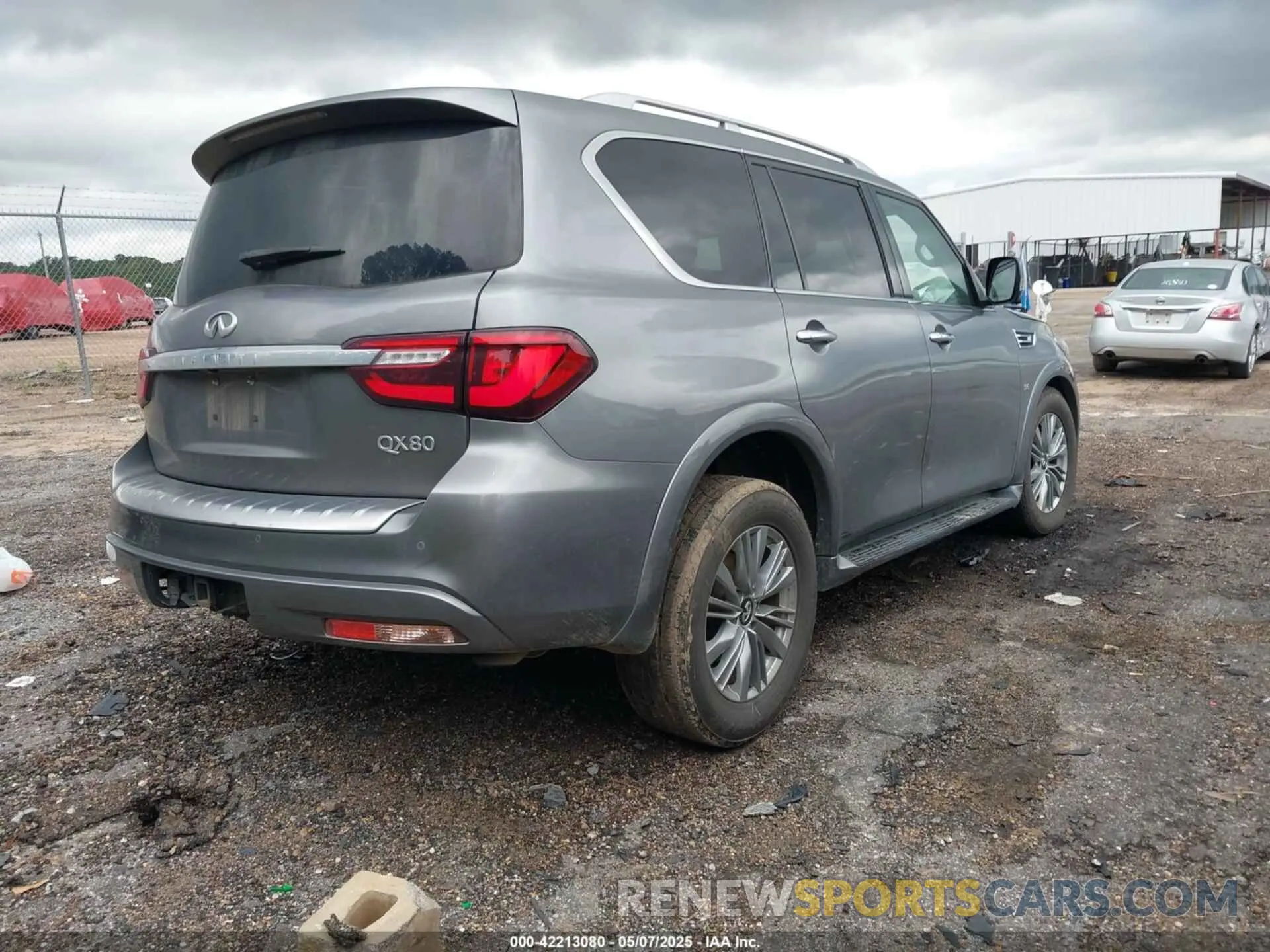 4 fotografías del automóvil dañado JN8AZ2NF5L9705321 INFINITI QX80 2020