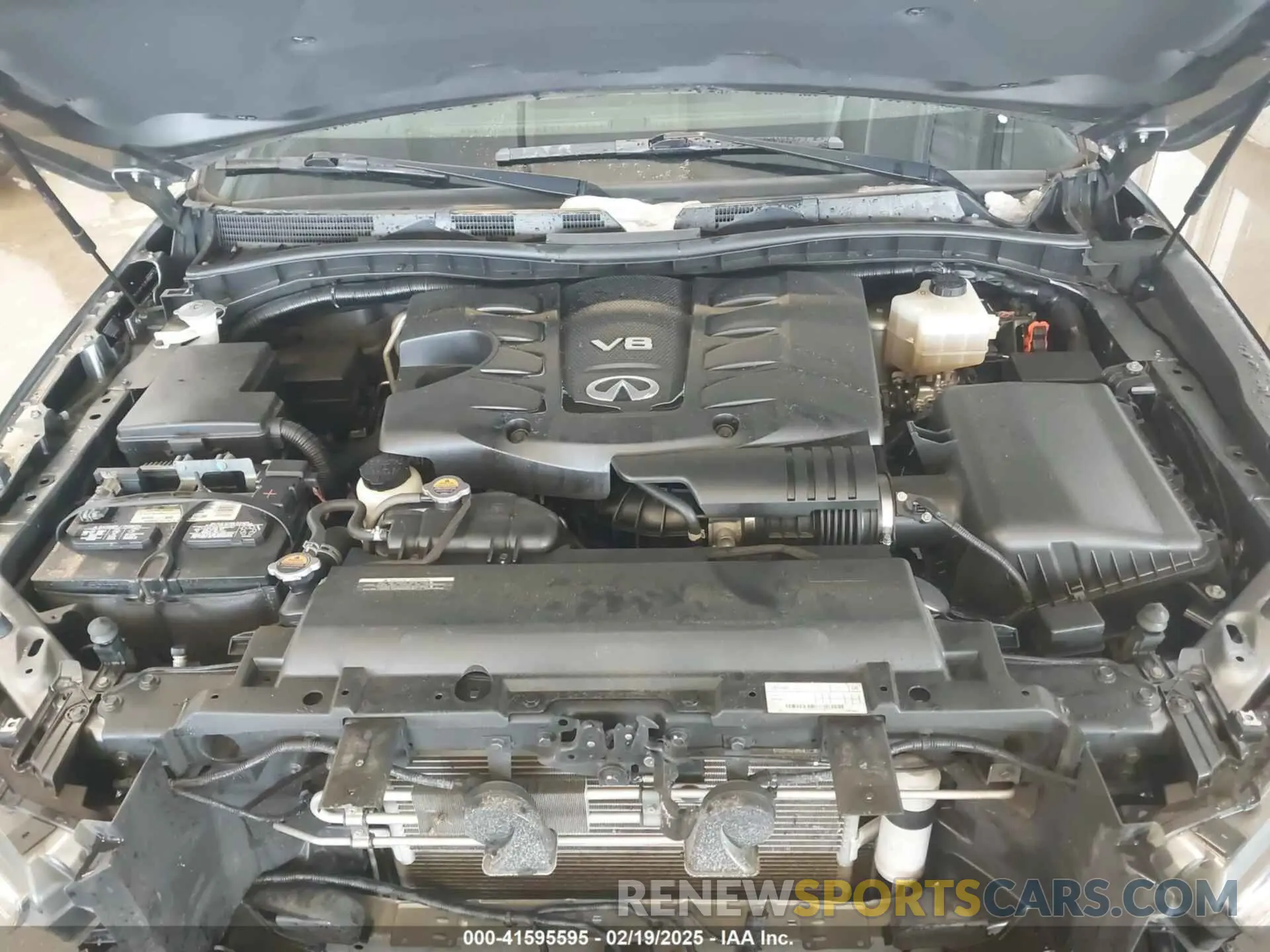 10 fotografías del automóvil dañado JN8AZ2NF6L9704002 INFINITI QX80 2020