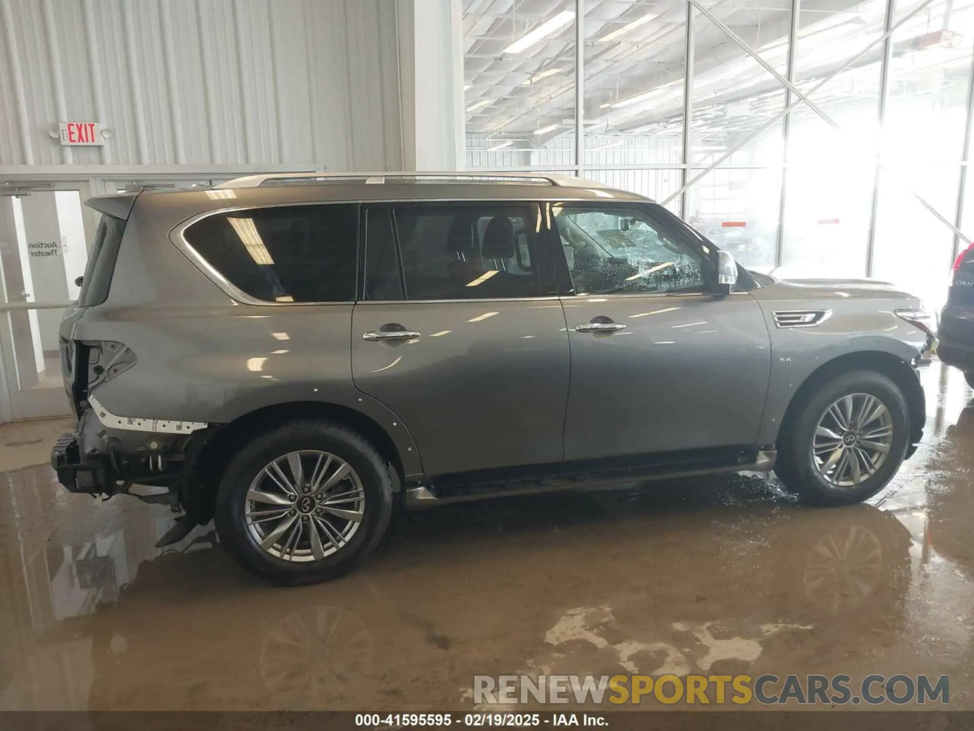 14 fotografías del automóvil dañado JN8AZ2NF6L9704002 INFINITI QX80 2020