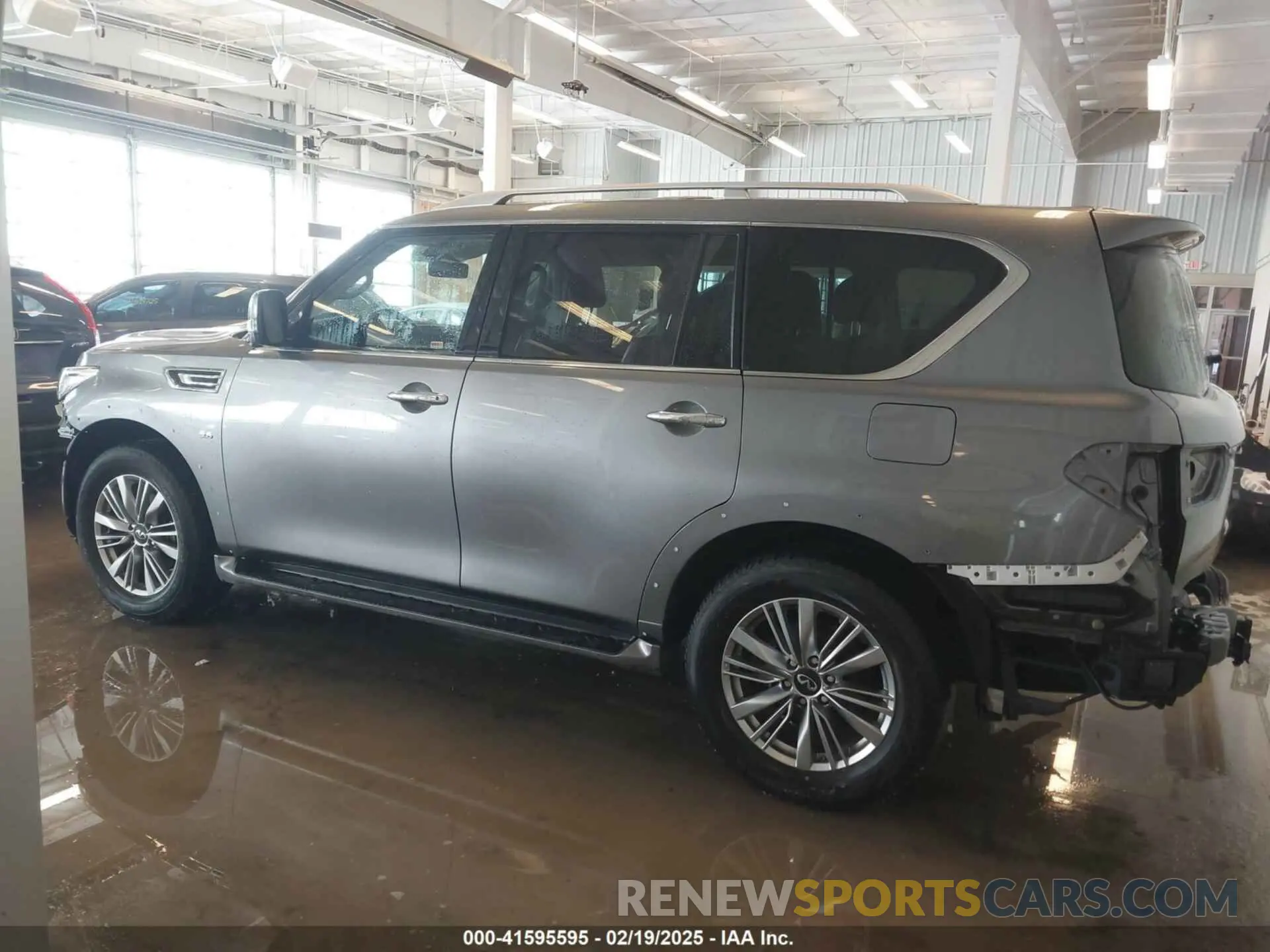 15 fotografías del automóvil dañado JN8AZ2NF6L9704002 INFINITI QX80 2020
