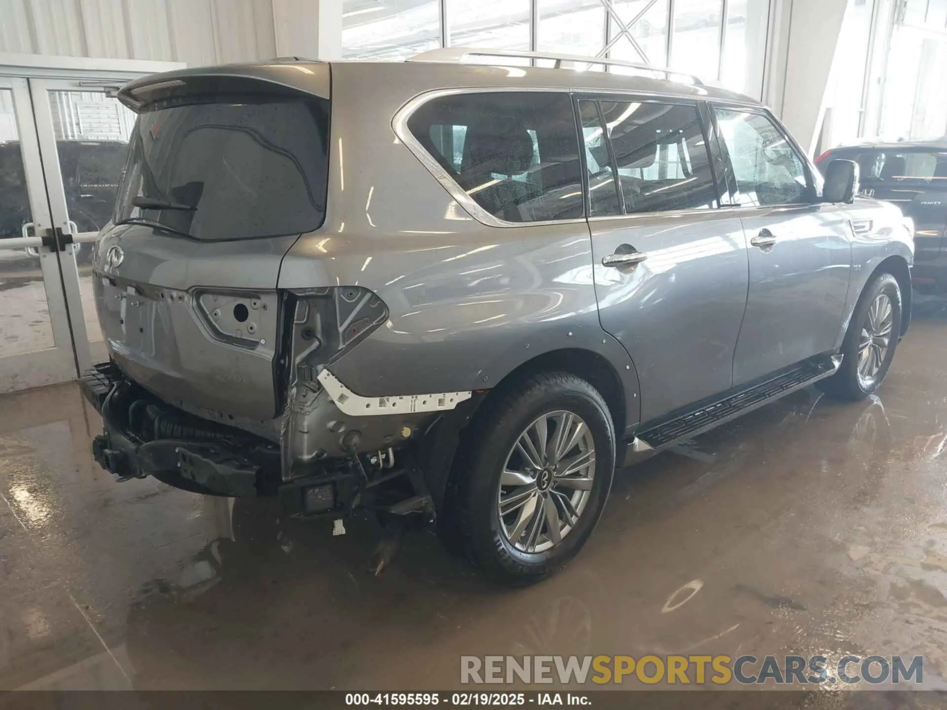 4 fotografías del automóvil dañado JN8AZ2NF6L9704002 INFINITI QX80 2020