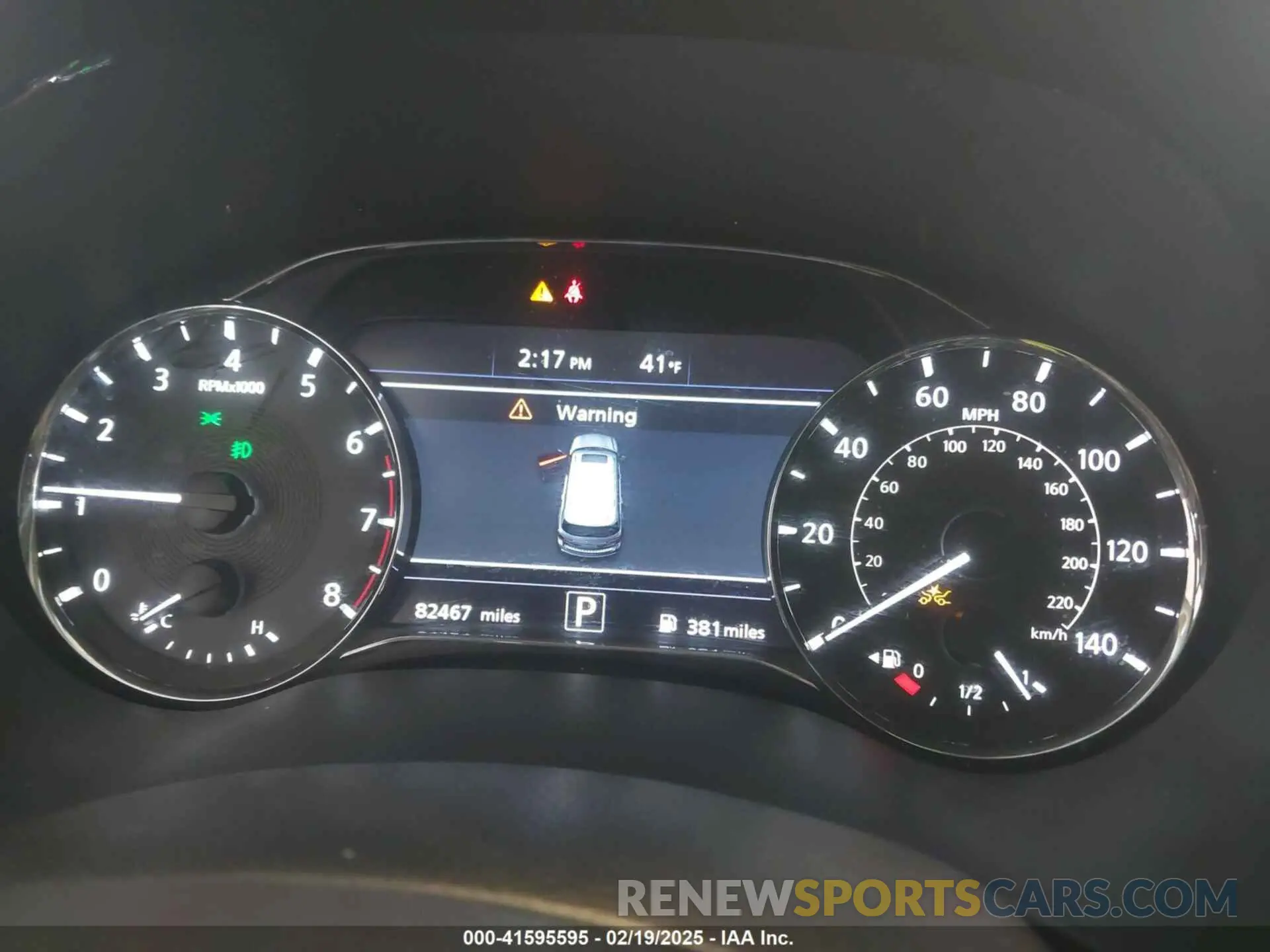 7 fotografías del automóvil dañado JN8AZ2NF6L9704002 INFINITI QX80 2020