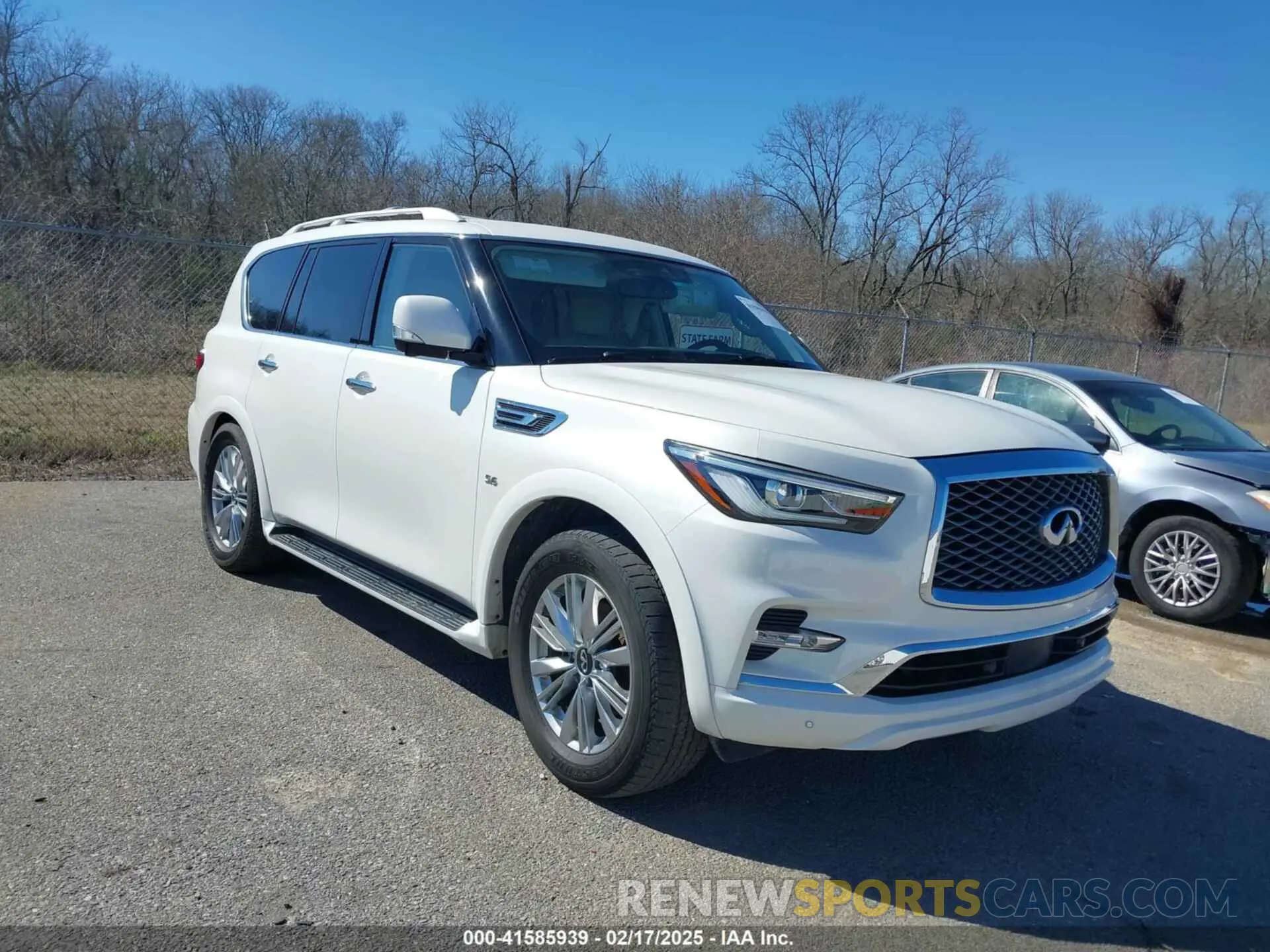 1 fotografías del automóvil dañado JN8AZ2NF7L9701674 INFINITI QX80 2020