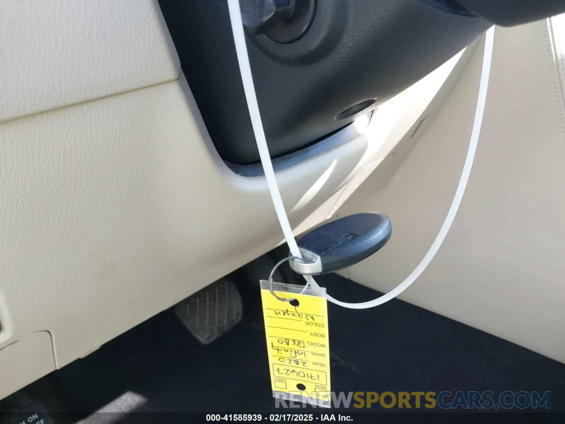 11 fotografías del automóvil dañado JN8AZ2NF7L9701674 INFINITI QX80 2020